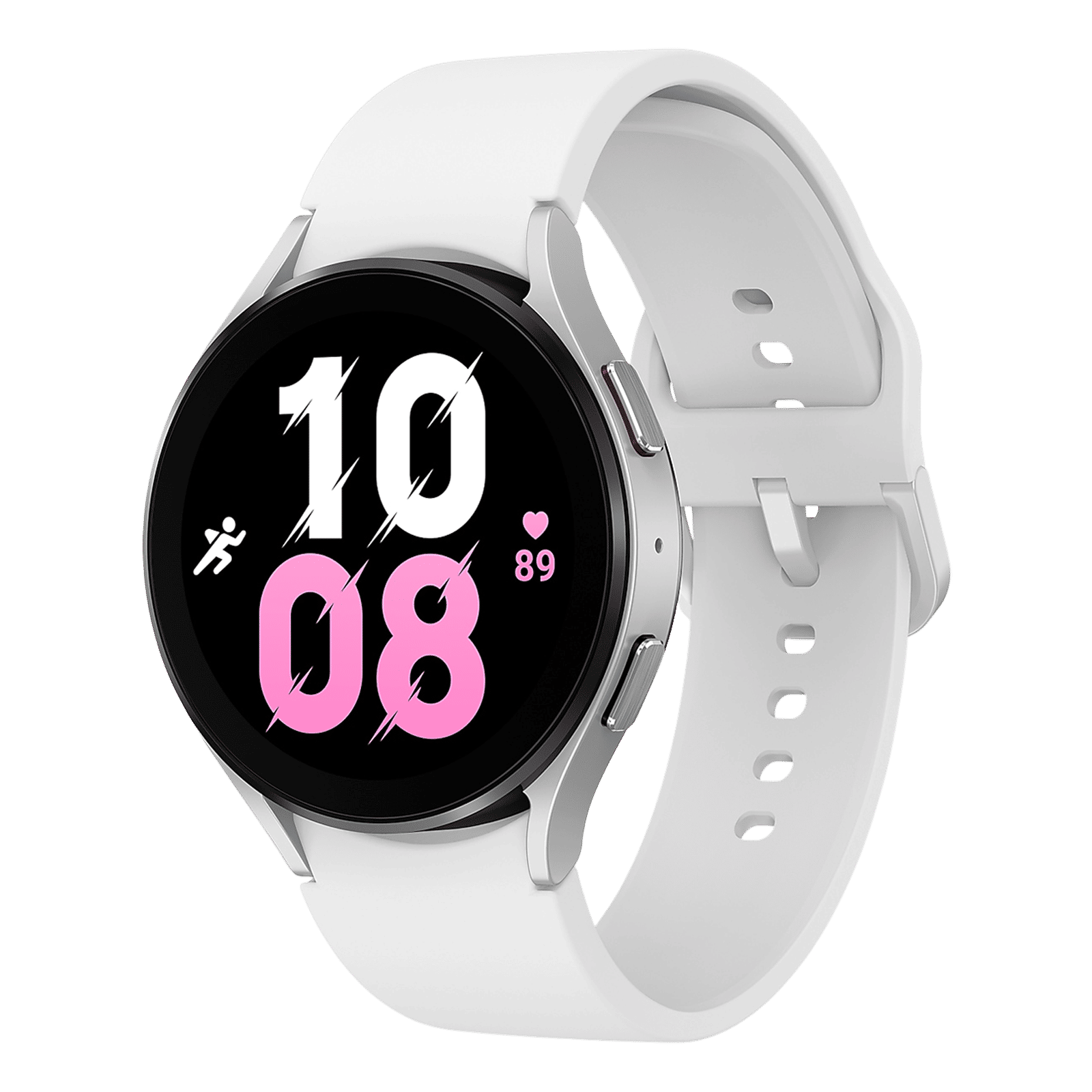 SAMSUNG Galaxy Watch5 GPS+Wi-Fi+4G SIM+Bluetooth Wear OS Smartwatch (44mm Super AMOLED Display, Water Resistant, Silver Strap)_4