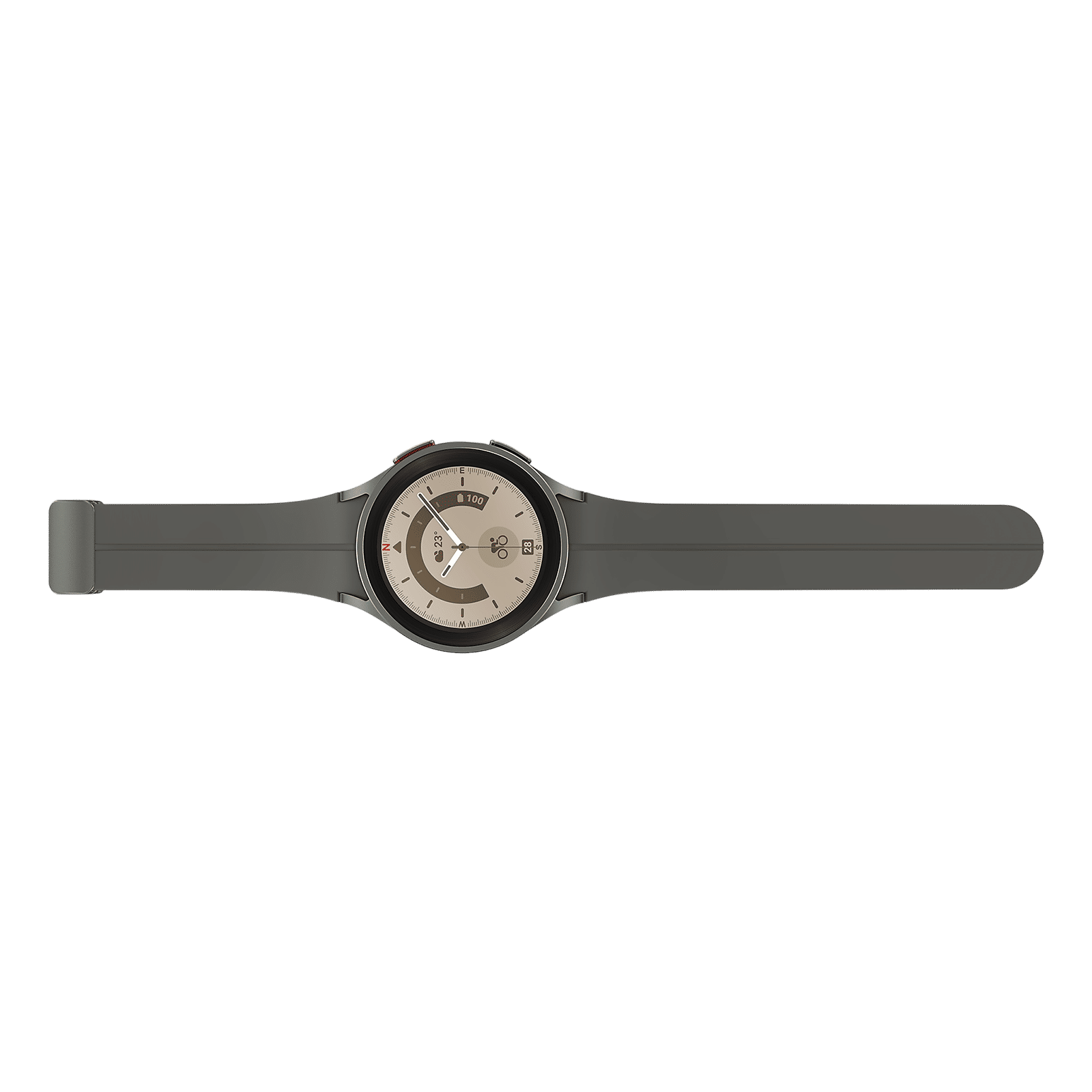 SAMSUNG Galaxy Watch5 Pro GPS+Wi-Fi+Bluetooth Wear OS Smartwatch (45mm Super AMOLED Display, Water Resistant, Grey Titanium Strap) SAMSUNG Galaxy Watch5 Pro GPS+Wi-Fi+Bluetooth Wear OS Smartwatch (45mm Super AMOLED Display, Water Resistant, Grey Titanium Strap)_8