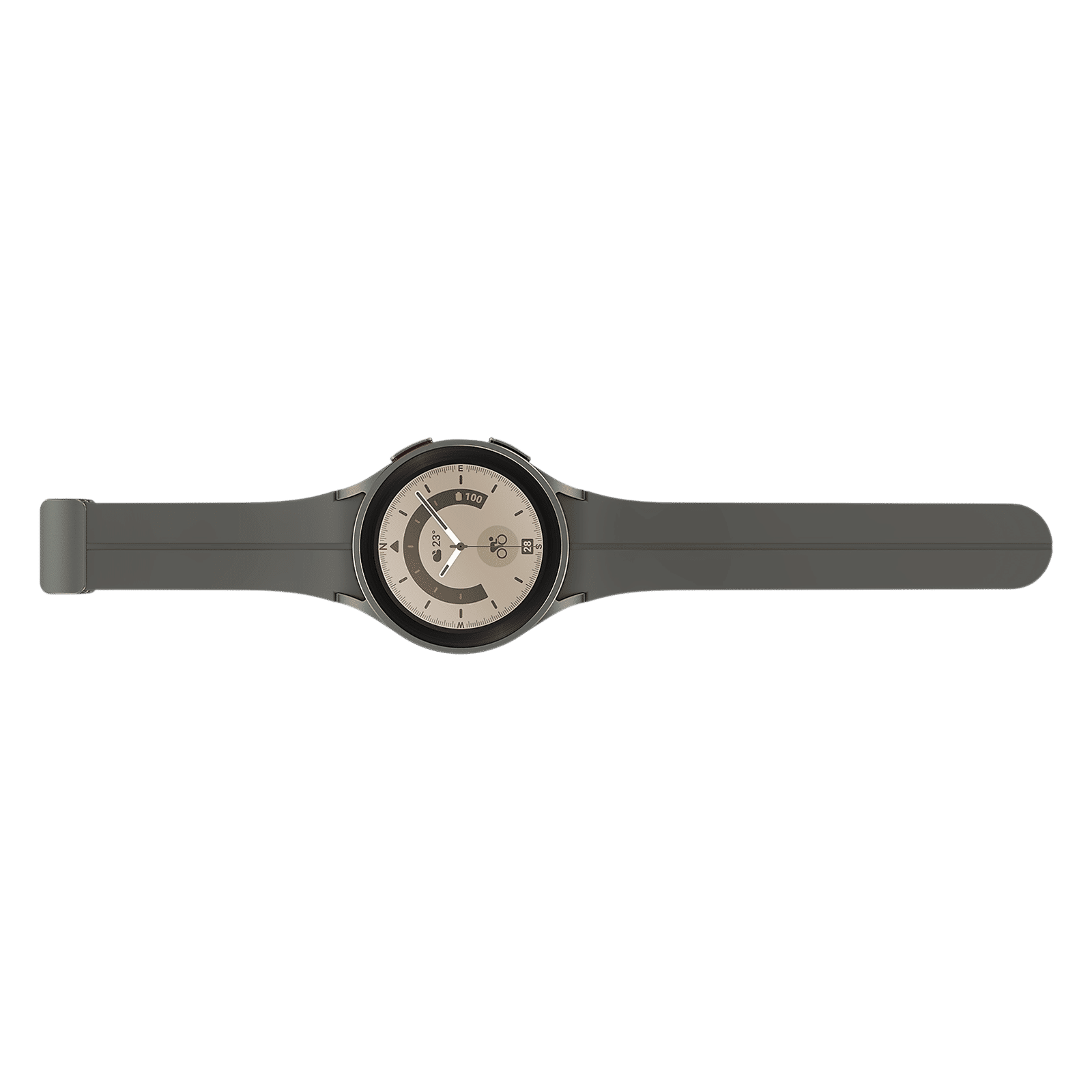 SAMSUNG Galaxy Watch5 Pro GPS+Wi-Fi+4G SIM+Bluetooth Wear OS Smartwatch (45mm Super AMOLED Display, Water Resistant, Grey Titanium Strap) SAMSUNG Galaxy Watch5 Pro GPS+Wi-Fi+4G SIM+Bluetooth Wear OS Smartwatch (45mm Super AMOLED Display, Water Resistant, Grey Titanium Strap)_8