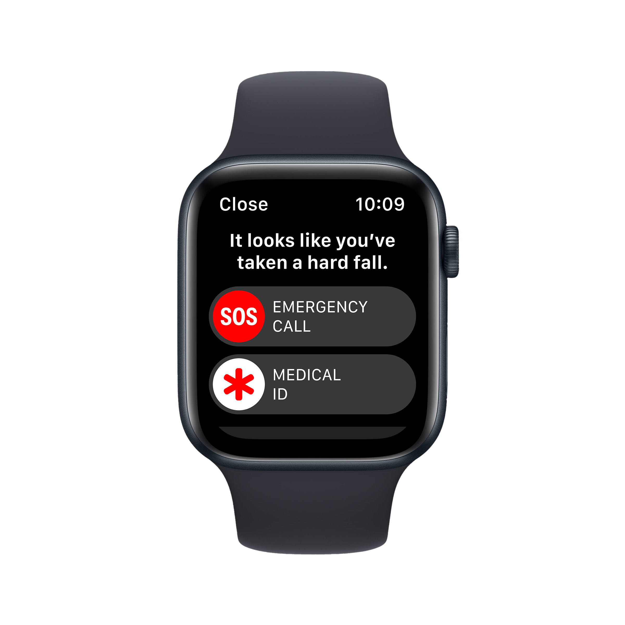 Apple Watch SE with Midnight Sports Band (44mm Retina LTPO OLED Display, Midnight Aluminium Case)_6