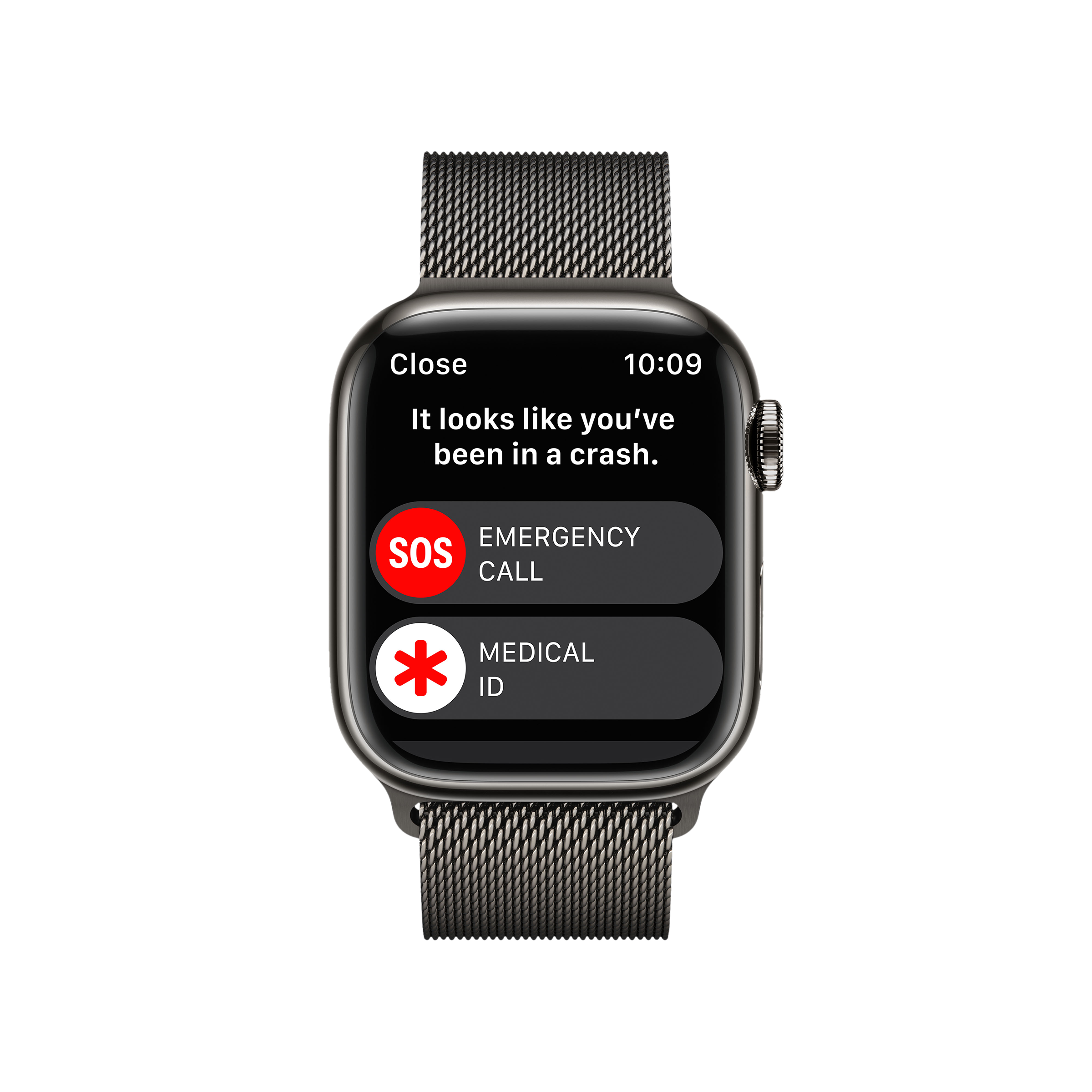 Apple Watch Series 8 GPS + Cellular with Sports Band (41mm Retina LTPO OLED Display, Graphite Stainless Steel Case)_6