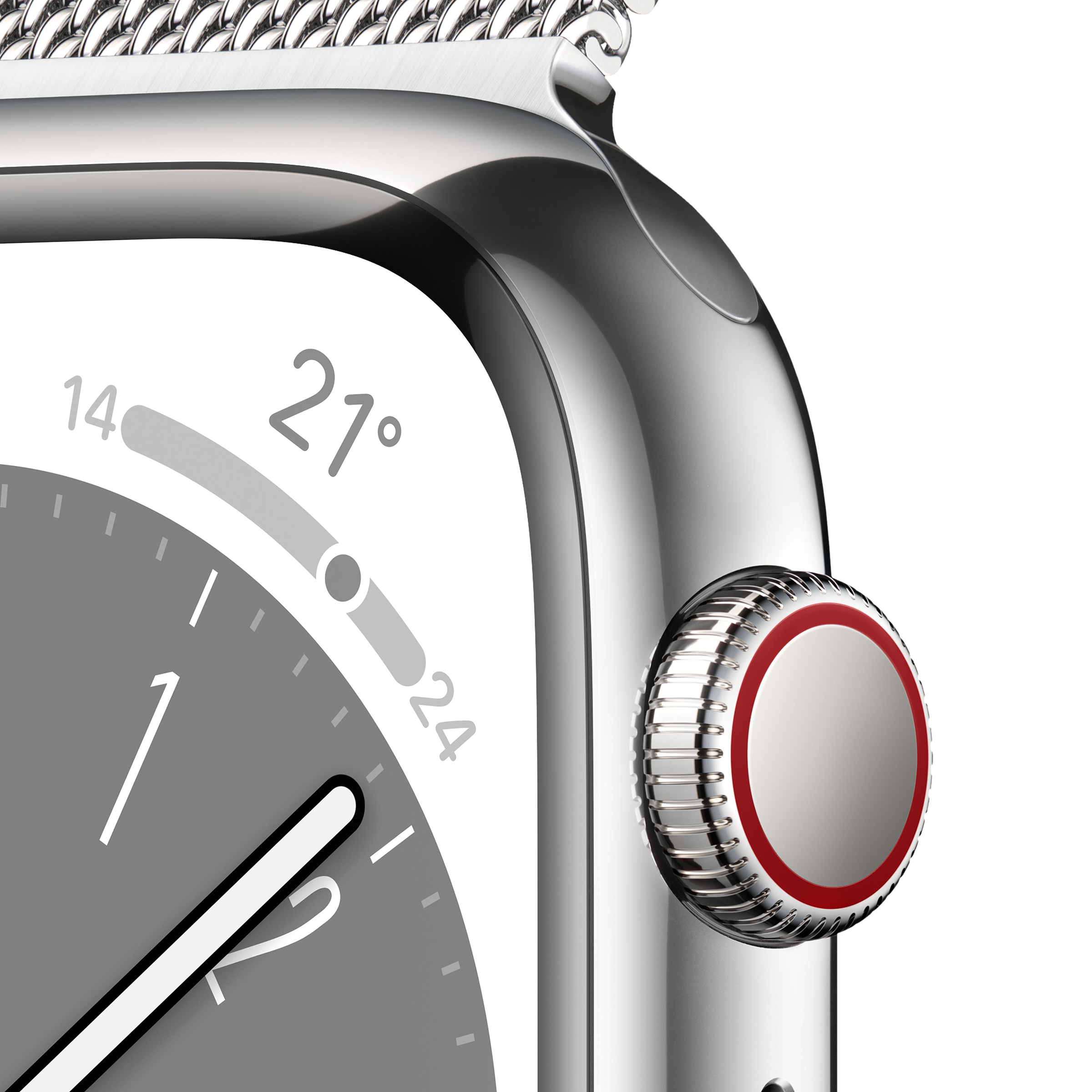 Apple Watch Series 8 GPS + Cellular with Sports Band (45mm Retina LTPO OLED Display, Silver Stainless Steel Case) Apple Watch Series 8 GPS + Cellular with Sports Band (45mm Retina LTPO OLED Display, Silver Stainless Steel Case)_3