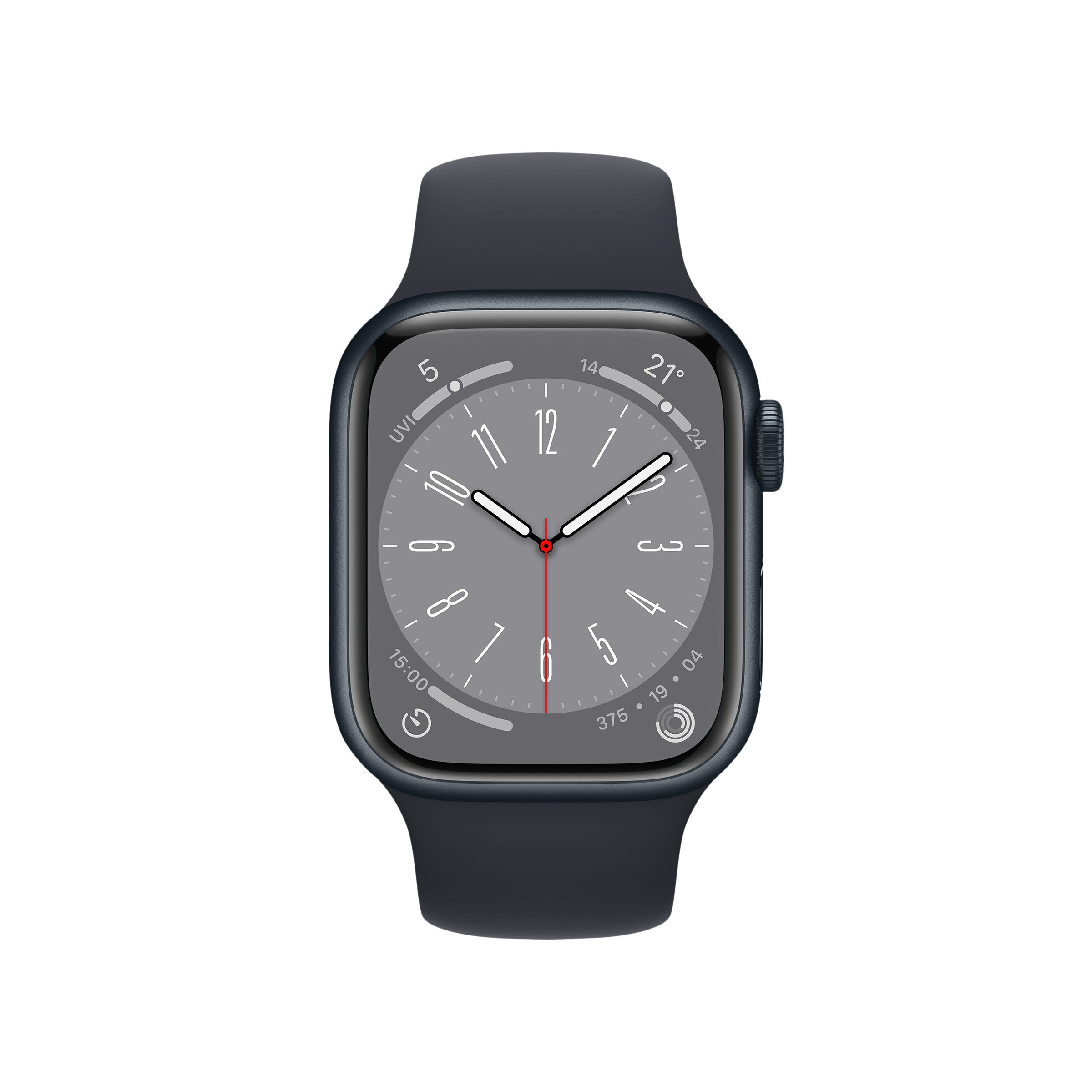 Apple Watch Series 8 with Midnight Sports Band (41mm Retina LTPO OLED Display, Midnight Aluminium Case) Apple Watch Series 8 with Midnight Sports Band (41mm Retina LTPO OLED Display, Midnight Aluminium Case)_2
