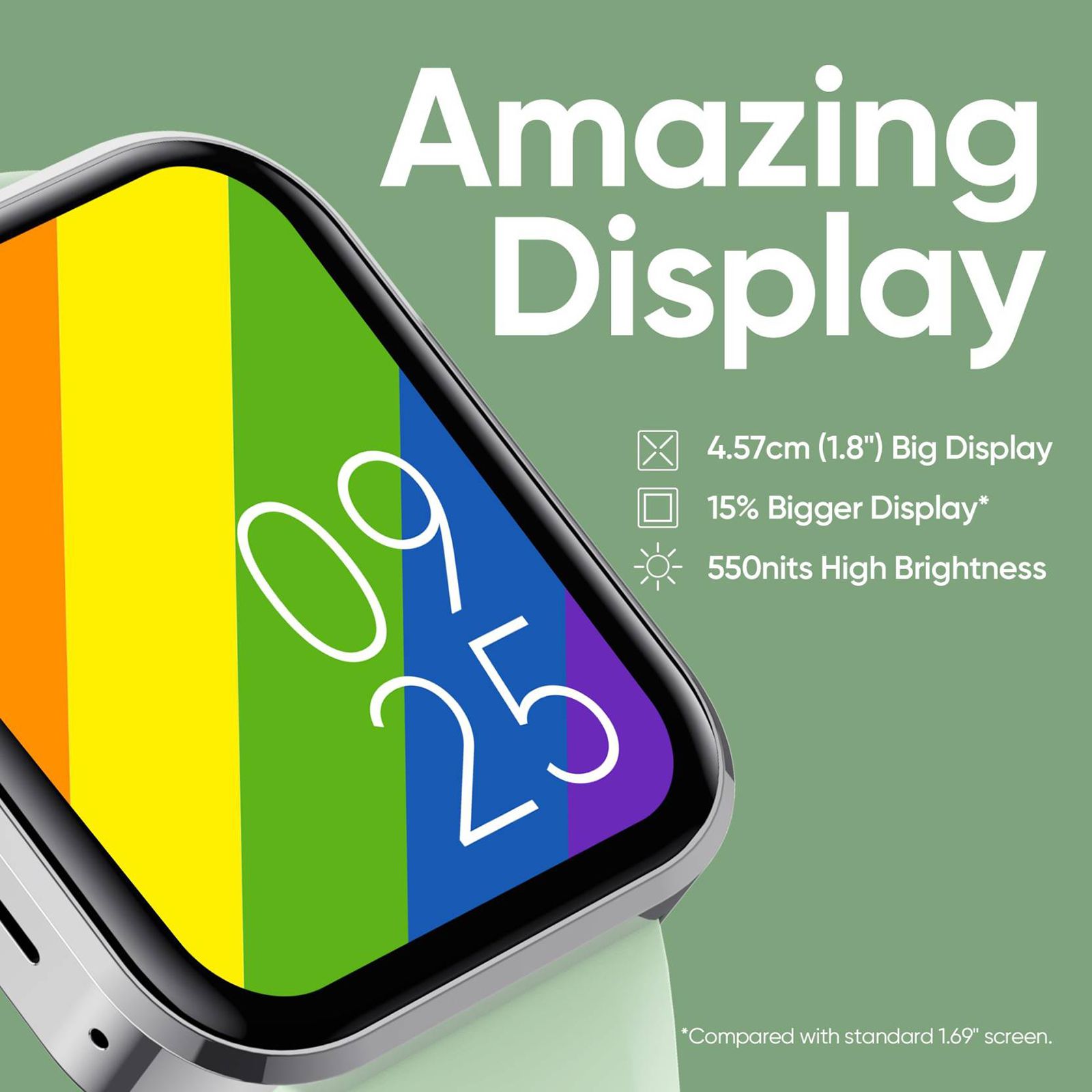 DIZO D Talk DW32051 Smartwatch with Bluetooth Calling (45.7mm Display, Water Resistant, Light Green Strap) DIZO D Talk DW32051 Smartwatch with Bluetooth Calling (45.7mm Display, Water Resistant, Light Green Strap)_5