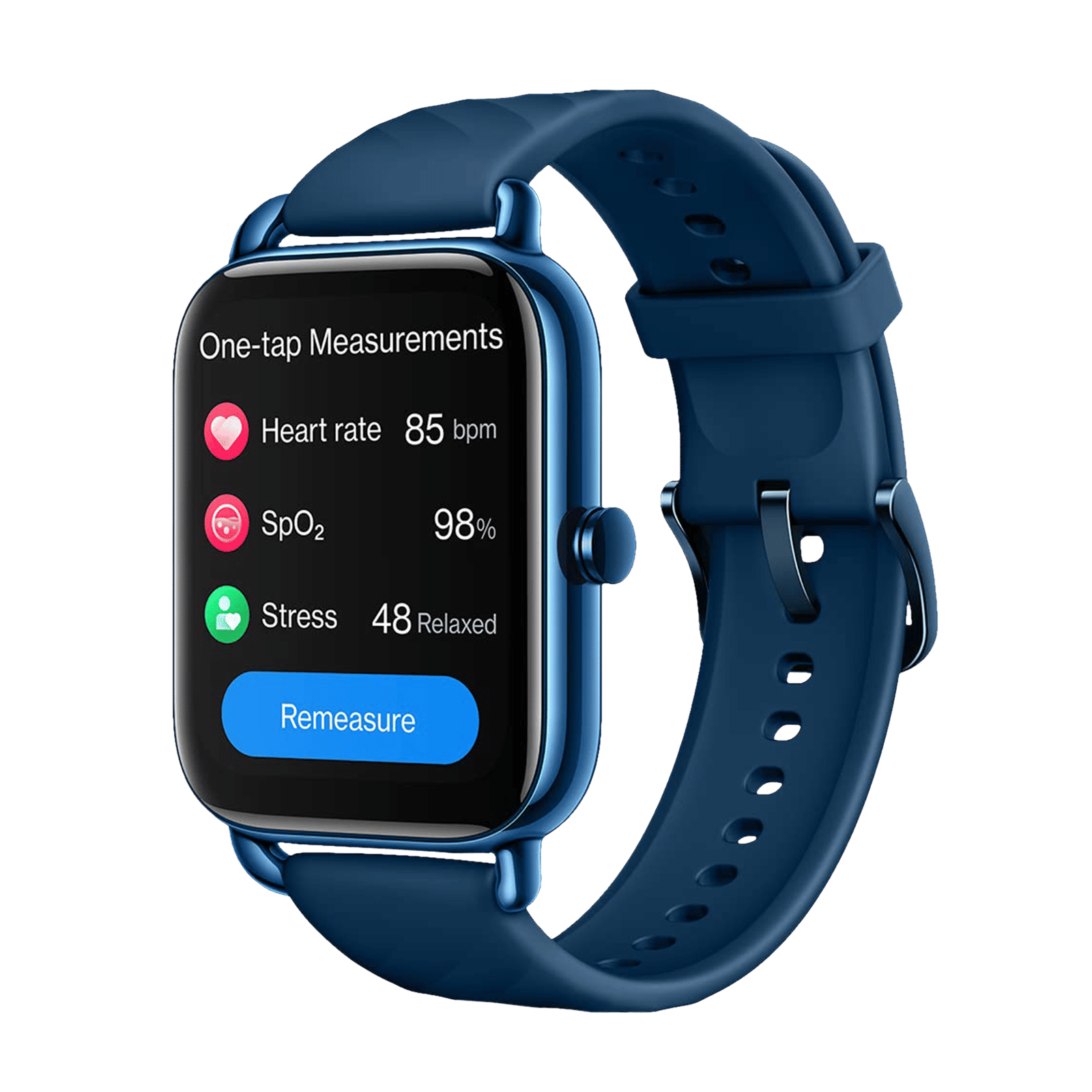 OnePlus Nord Smartwatch with Activity Tracker (45mm AMOLED Display, IP68 Water Resistant, Deep Blue Strap) OnePlus Nord Smartwatch with Activity Tracker (45mm AMOLED Display, IP68 Water Resistant, Deep Blue Strap)_4