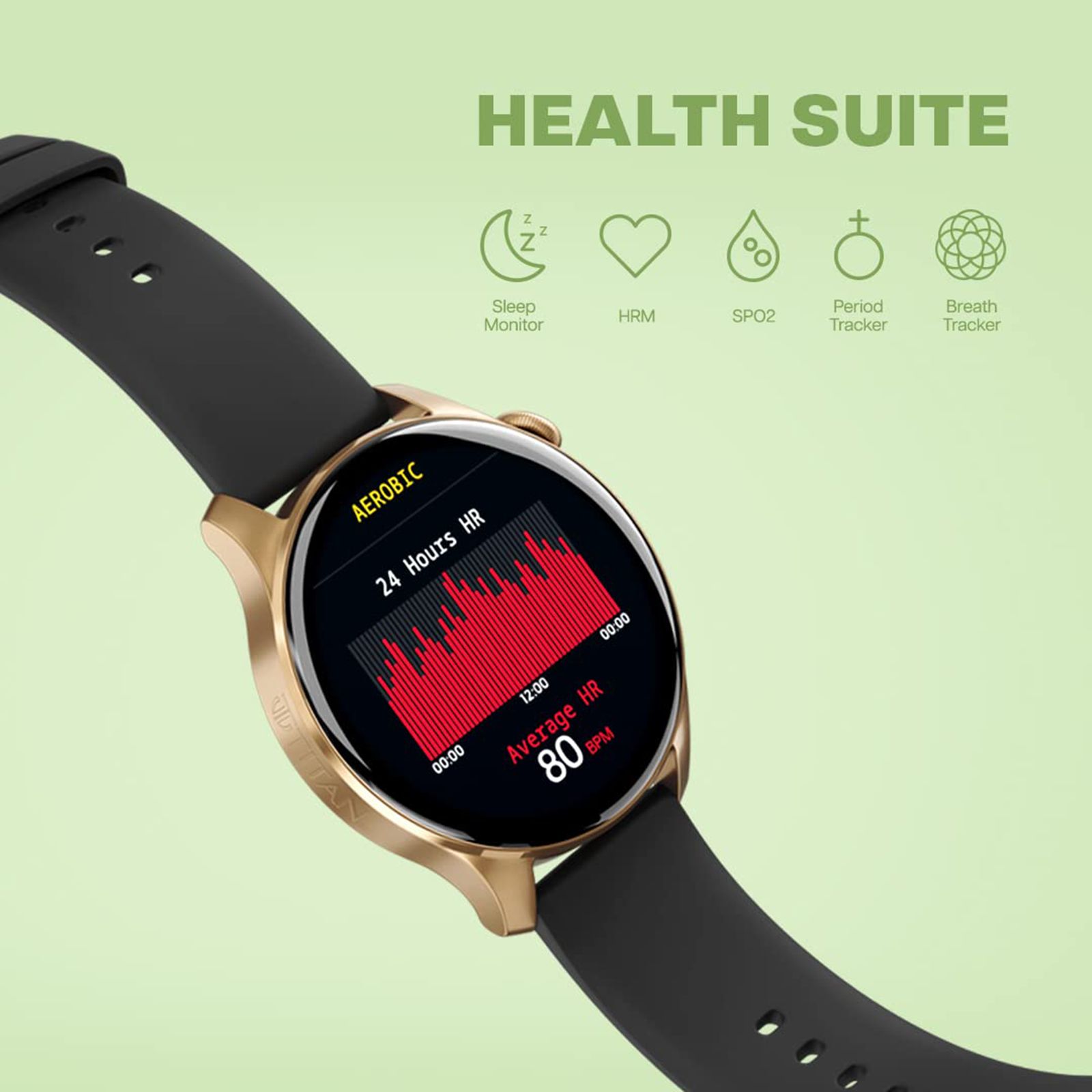 TITAN Talk Smartwatch with Bluetooth Calling (35.3mm AMOLED Display, IP68 Water Resistant, Blue Strap) TITAN Talk Smartwatch with Bluetooth Calling (35.3mm AMOLED Display, IP68 Water Resistant, Blue Strap)_9