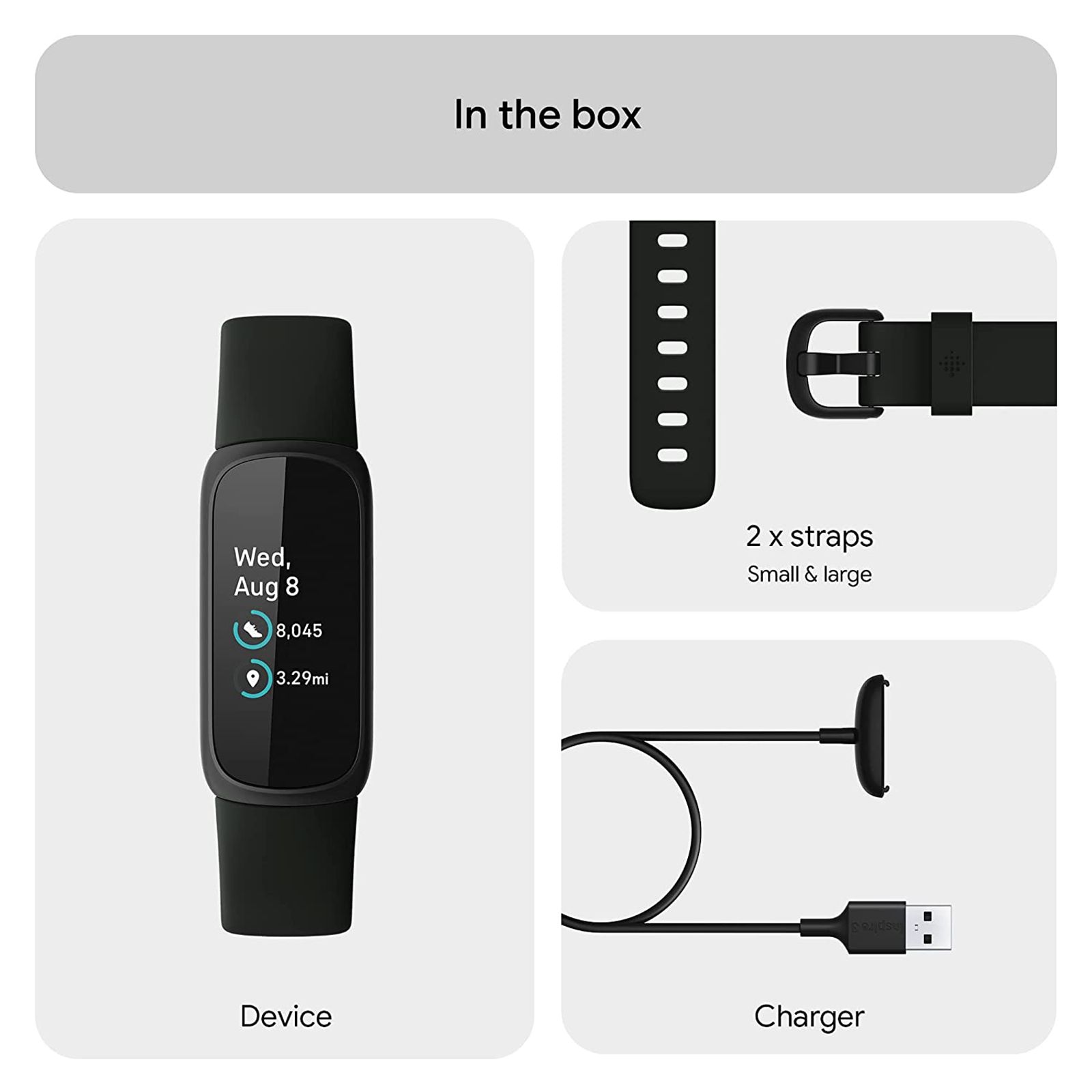 fitbit Inspire 3 Fitness Tracker with Stress Management (0.74 Inch Always-On AMOLED Display, Water Resistant, Midnight Zen Strap) fitbit Inspire 3 Fitness Tracker with Stress Management (0.74 Inch Always-On AMOLED Display, Water Resistant, Midnight Zen Strap)_11