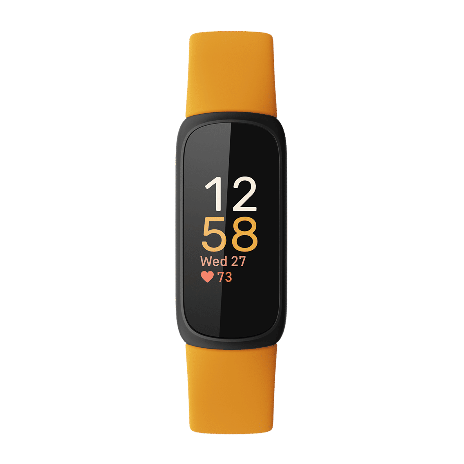fitbit Inspire 3 Fitness Tracker with Stress Management (0.74 Inch Always-On AMOLED Display, Water Resistant, Morning Glow Strap)_4