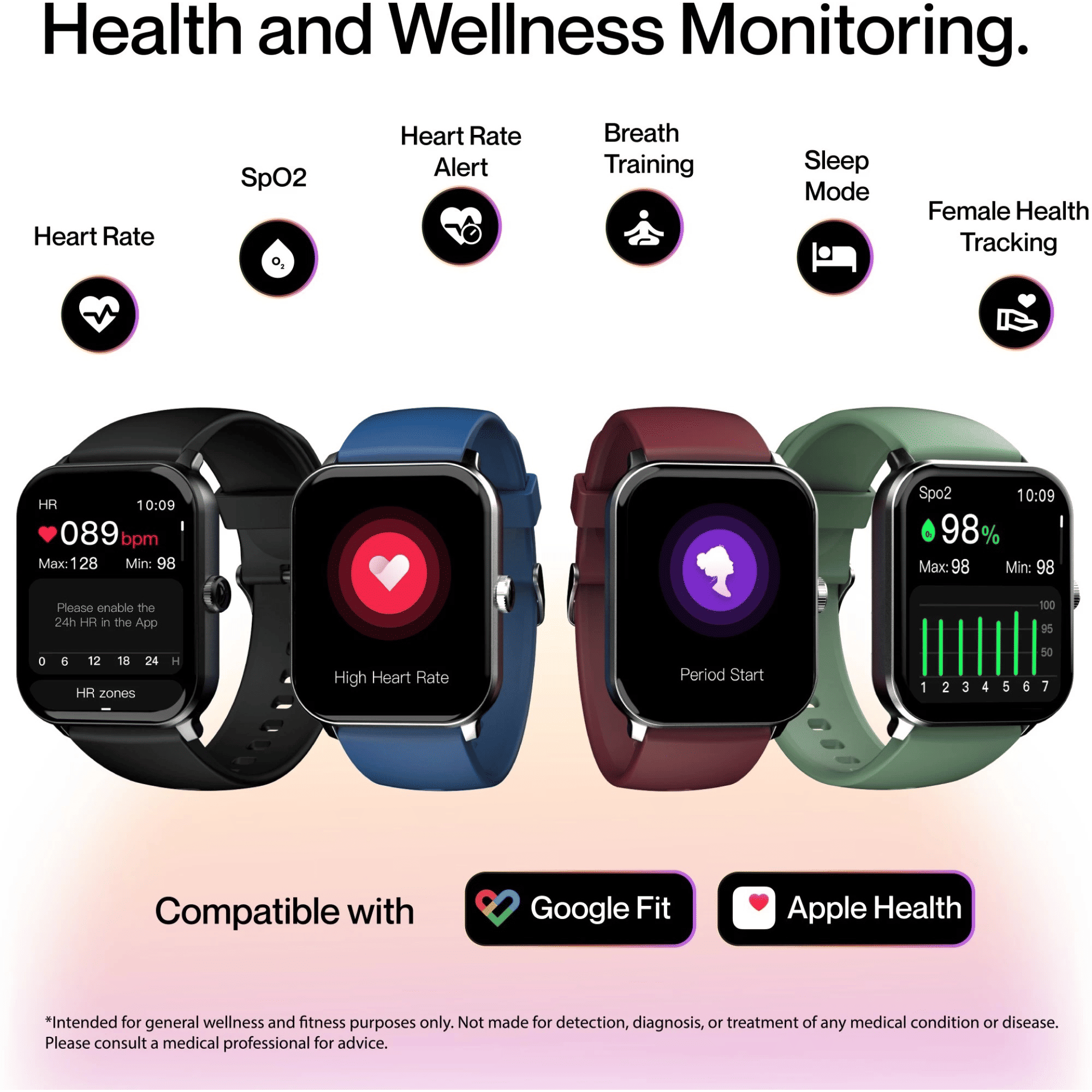 ambrane Wise EON Pro Smartwatch with Bluetooth Calling (46.99mm Lucid Display, IP68 Water Resistant, Black Strap) ambrane Wise EON Pro Smartwatch with Bluetooth Calling (46.99mm Lucid Display, IP68 Water Resistant, Black Strap)_5