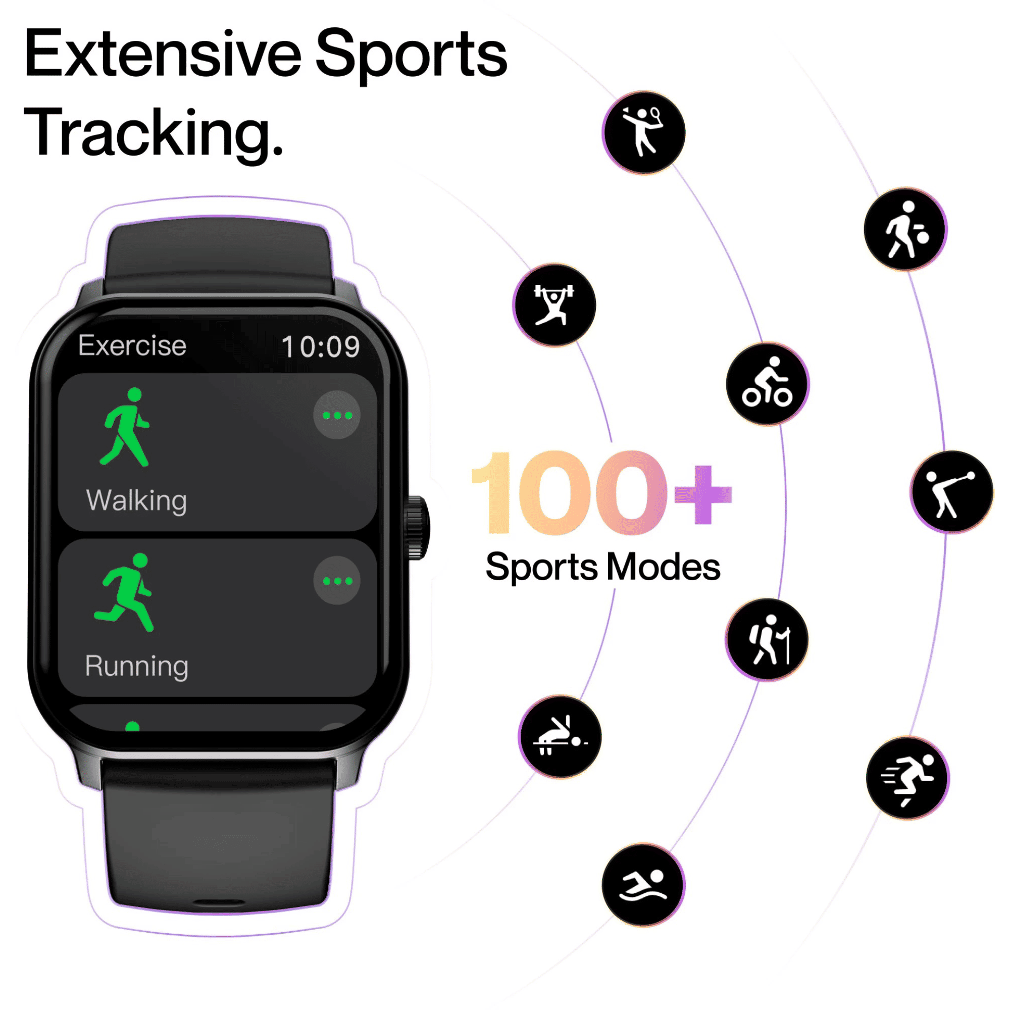 ambrane Wise EON Pro Smartwatch with Bluetooth Calling (46.99mm Lucid Display, IP68 Water Resistant, Black Strap) ambrane Wise EON Pro Smartwatch with Bluetooth Calling (46.99mm Lucid Display, IP68 Water Resistant, Black Strap)_9