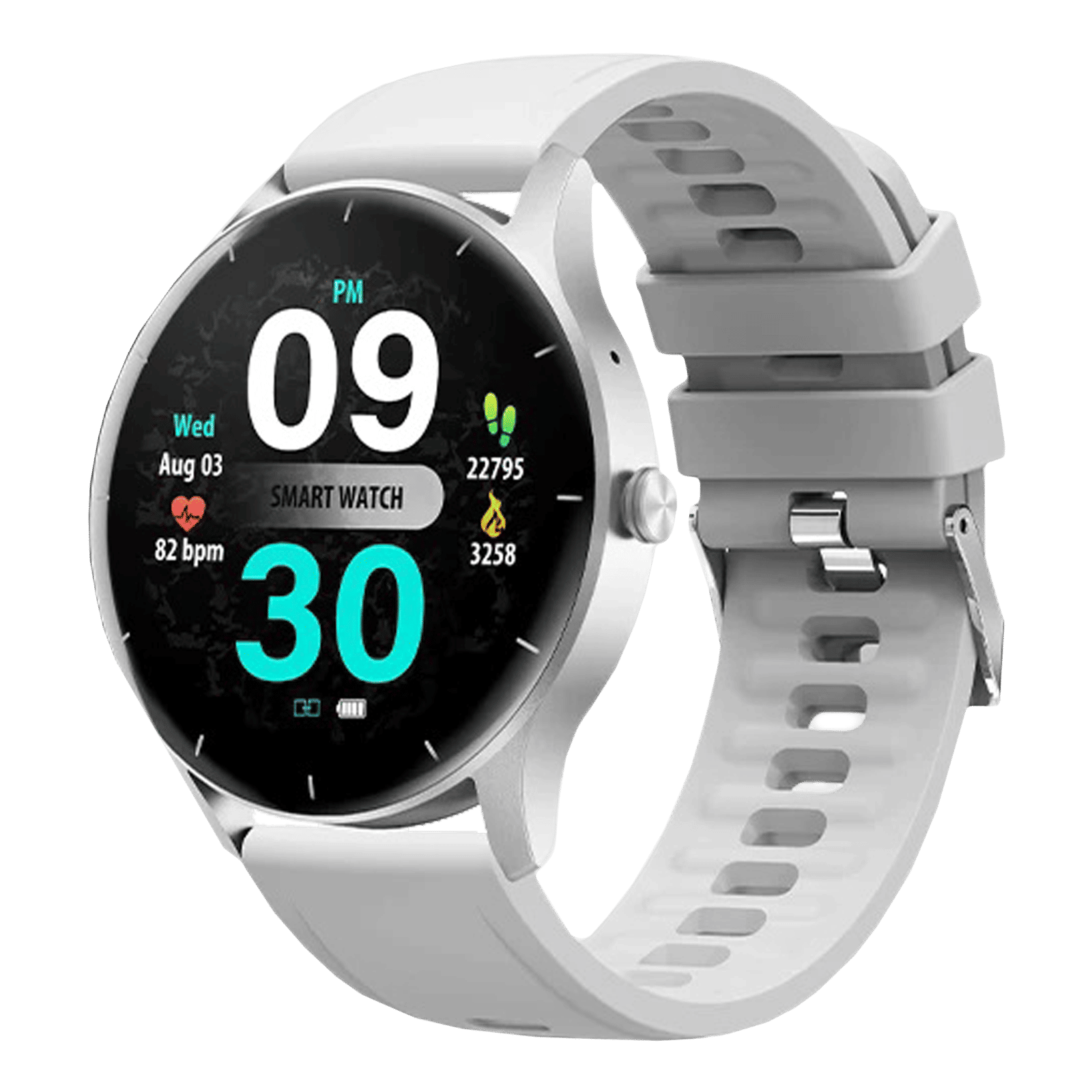 FIRE-BOLTT Rocket BSW093 Smartwatch with Bluetooth Calling (33mm TFT Display, IP67 Water Resistant, Grey Strap)_4