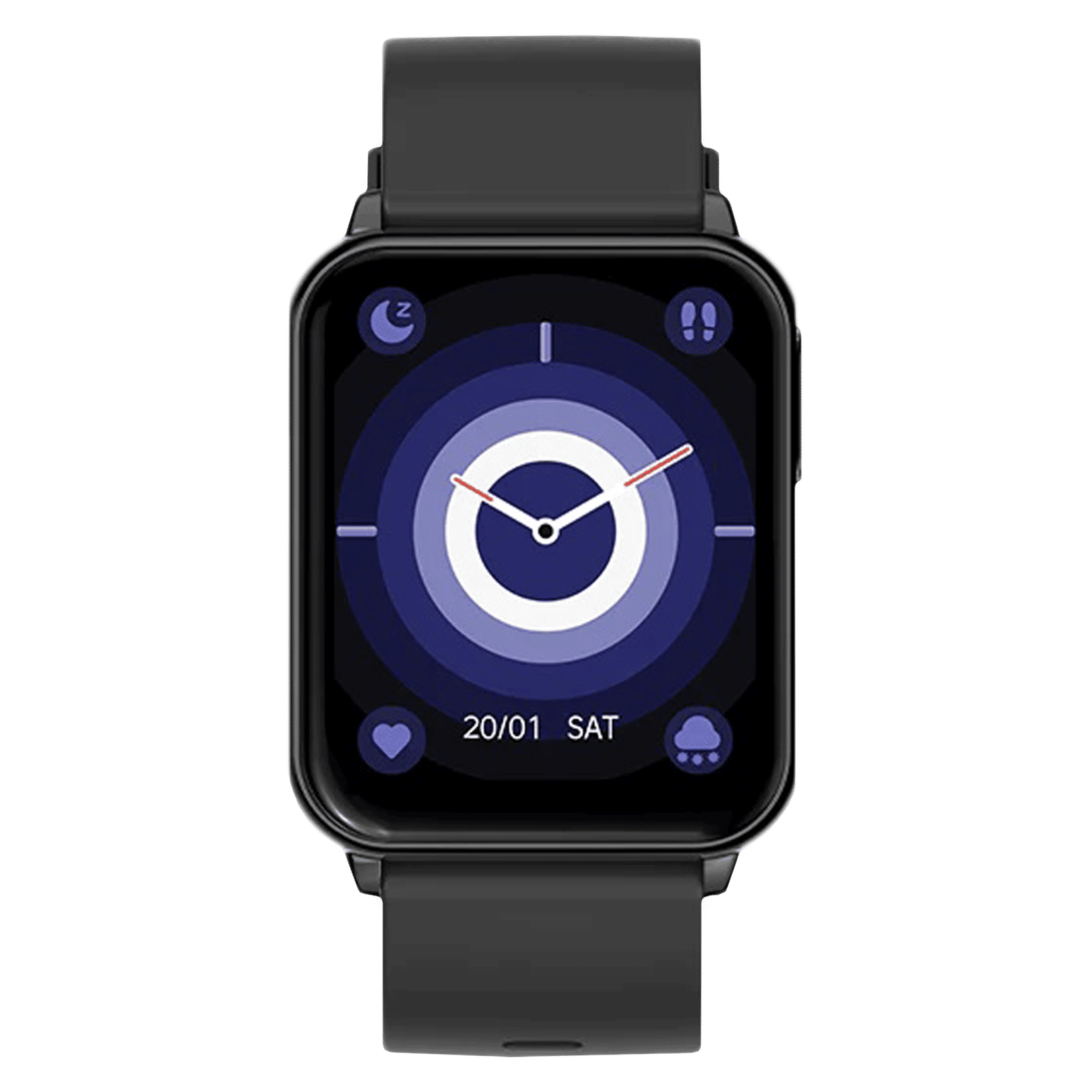 FIRE-BOLTT Hulk BSW052 Smartwatch with Bluetooth Calling (45mm AMOLED Display, IP67 Water Resistant, Black Strap) FIRE-BOLTT Hulk BSW052 Smartwatch with Bluetooth Calling (45mm AMOLED Display, IP67 Water Resistant, Black Strap)_1