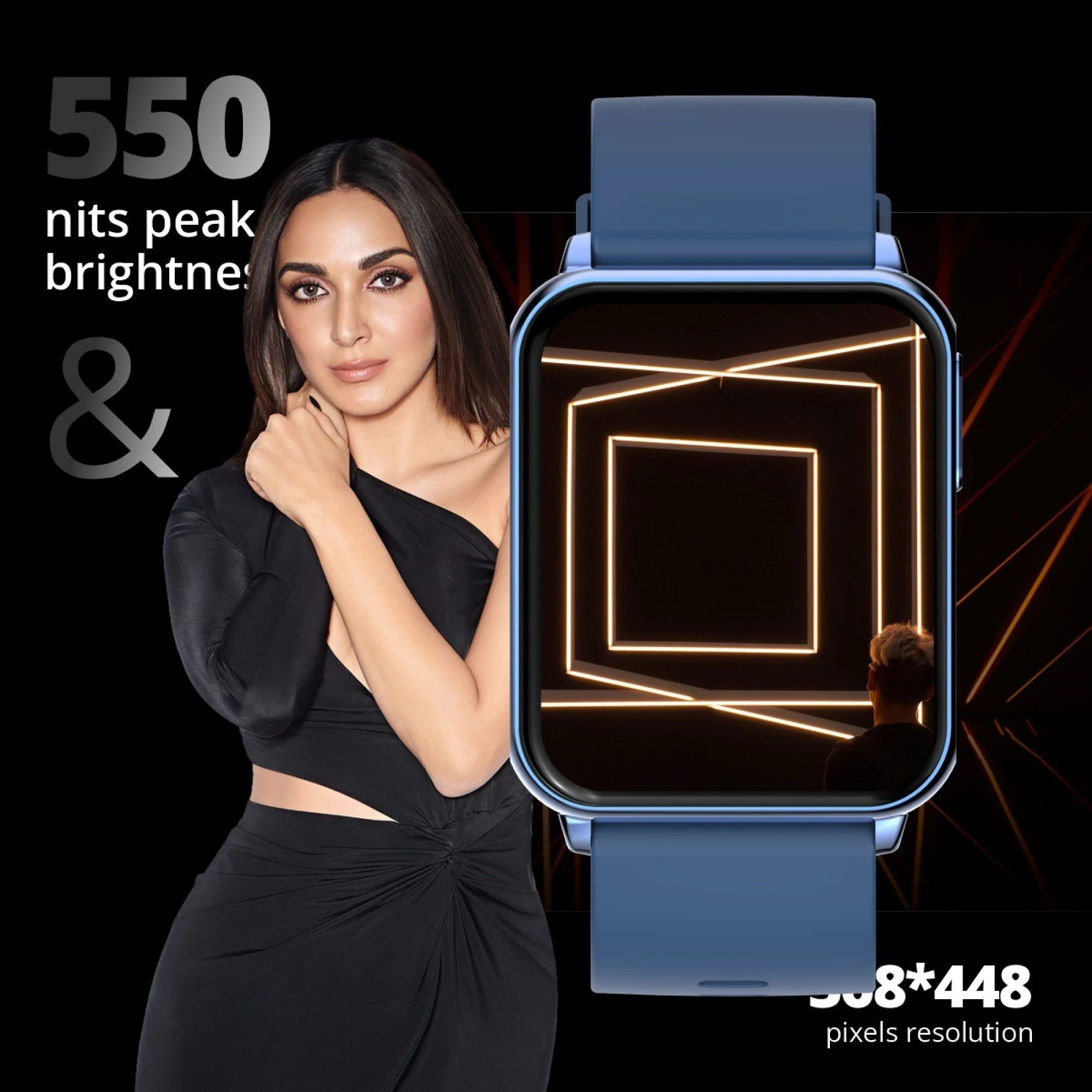 FIRE-BOLTT Hulk BSW052 Smartwatch with Bluetooth Calling (45mm AMOLED Display, IP67 Water Resistant, Blue Strap) FIRE-BOLTT Hulk BSW052 Smartwatch with Bluetooth Calling (45mm AMOLED Display, IP67 Water Resistant, Blue Strap)_8