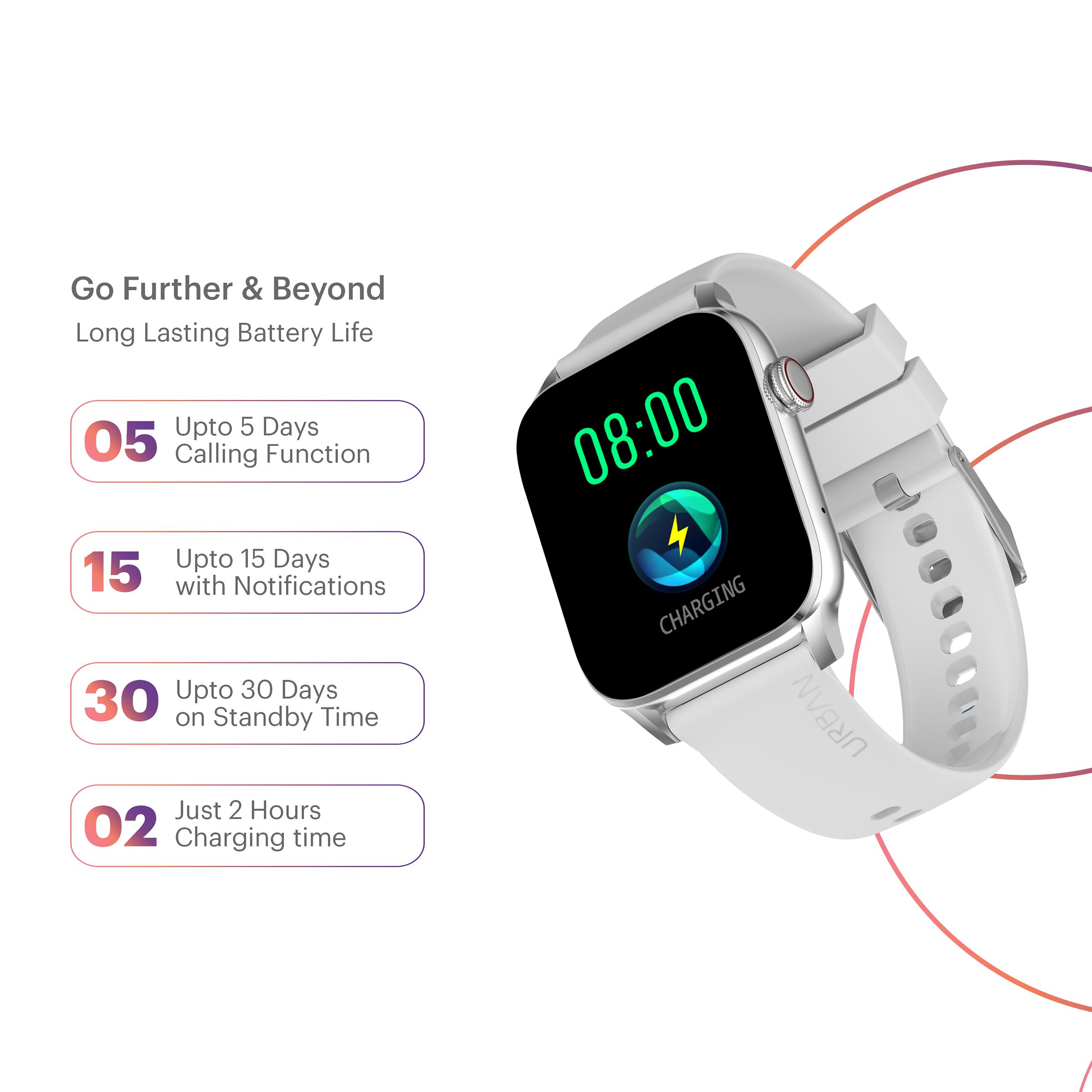 in base Urban Pro Z Smartwatch with Bluetooth Calling (46.9mm HD Display, IP67 Water Resistant, Grey Strap) in base Urban Pro Z Smartwatch with Bluetooth Calling (46.9mm HD Display, IP67 Water Resistant, Grey Strap)_4