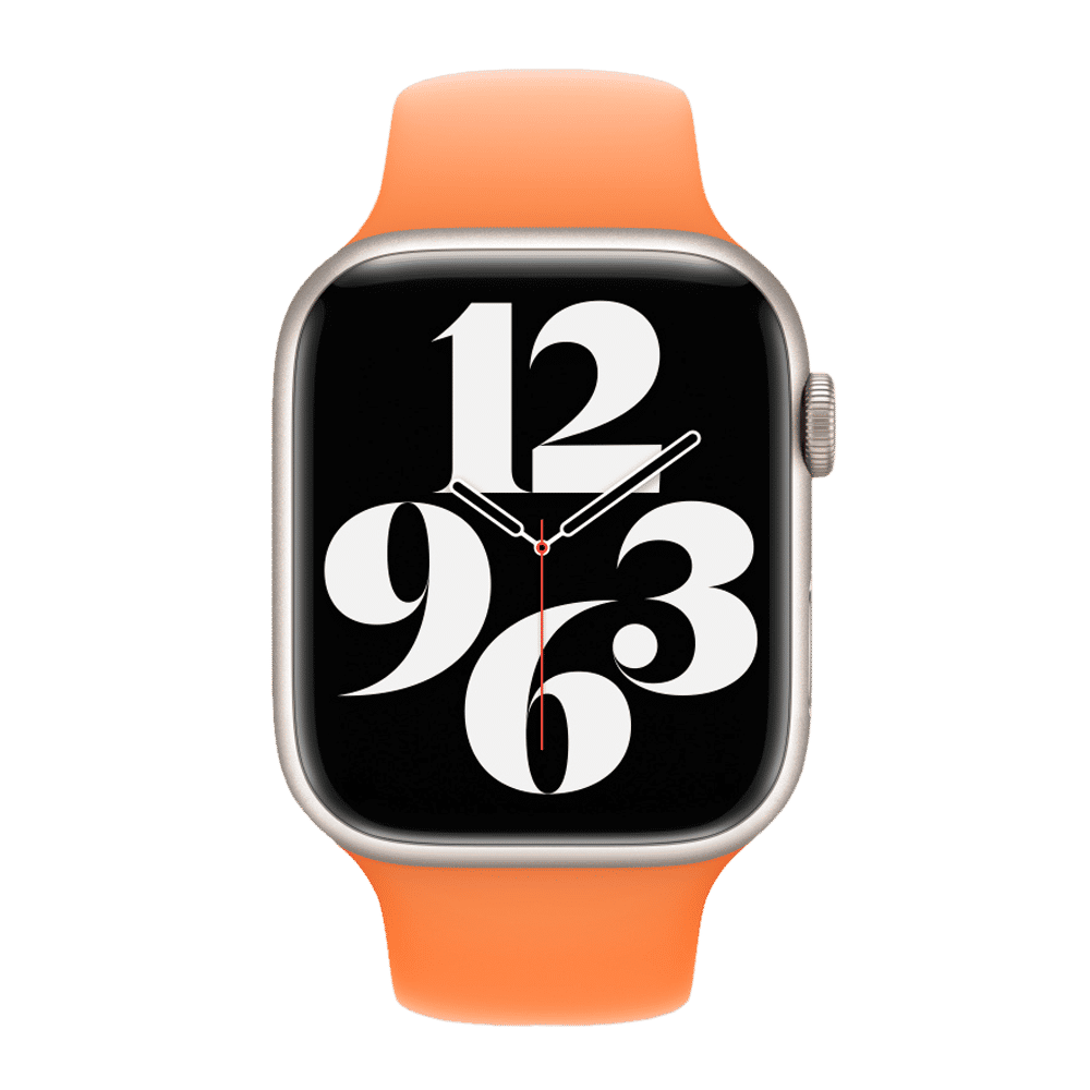 Apple Fluoroelastomer Sport Band for Apple (42mm / 44mm / 45mm / 49mm) (Durable & Strong, Bright Orange) Apple Fluoroelastomer Sport Band for Apple (42mm / 44mm / 45mm / 49mm) (Durable & Strong, Bright Orange)_2