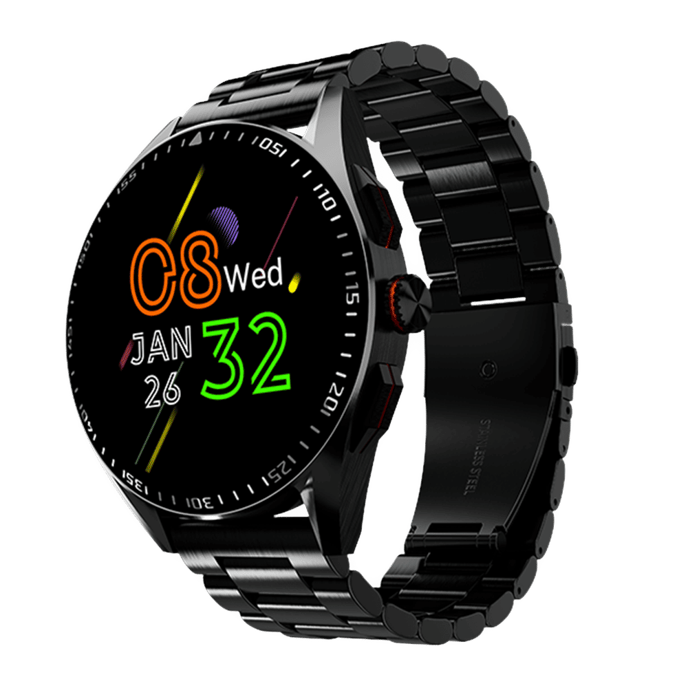 FIRE-BOLTT Invincible Plus Smartwatch with Bluetooth Calling (36.32mm AMOLED Display, IP67 Water Resistant, Black Strap) FIRE-BOLTT Invincible Plus Smartwatch with Bluetooth Calling (36.32mm AMOLED Display, IP67 Water Resistant, Black Strap)_4