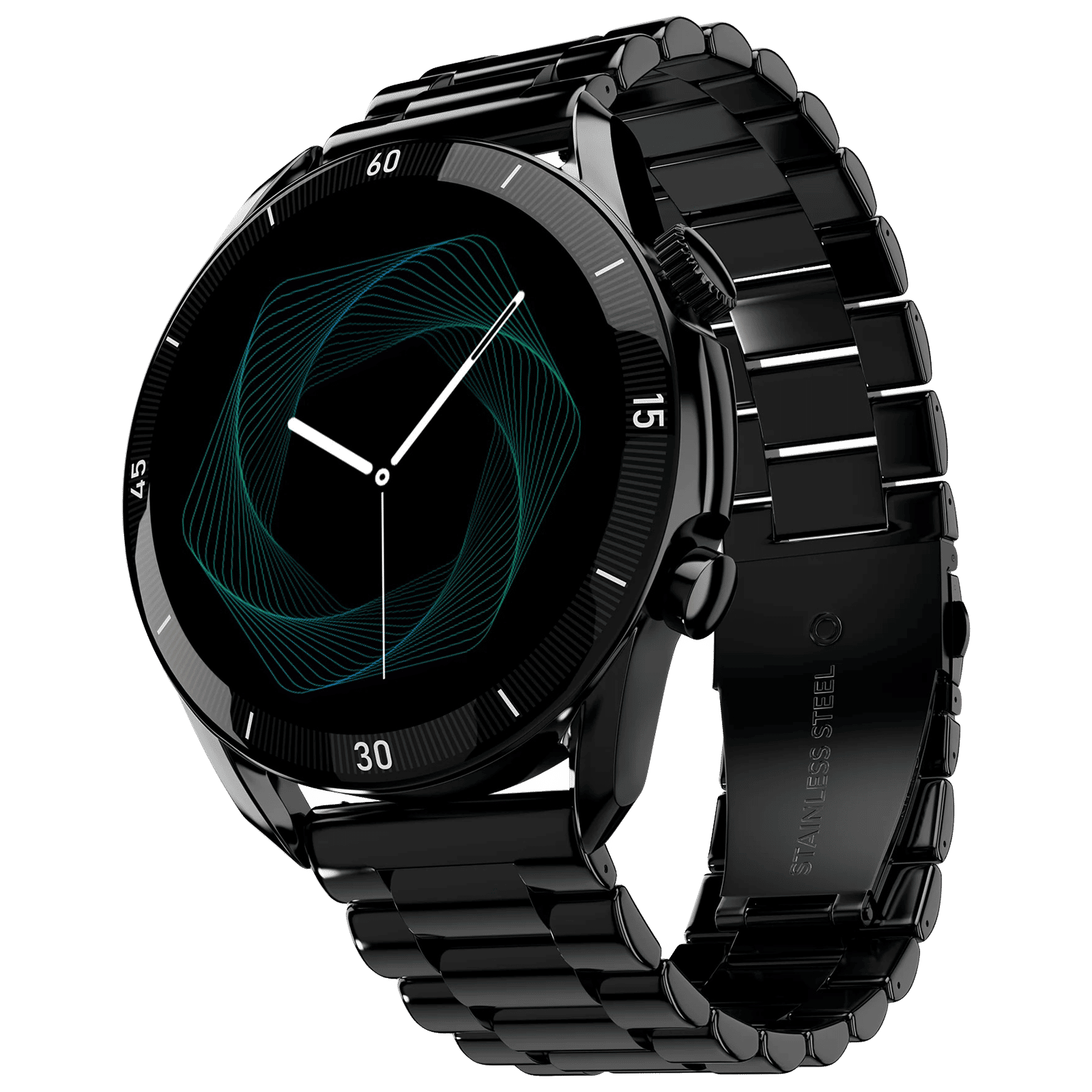 FIRE-BOLTT Legacy Smartwatch with Bluetooth Calling (36.32mm AMOLED Display, IP68 Water Resistant, Black Strap)_4