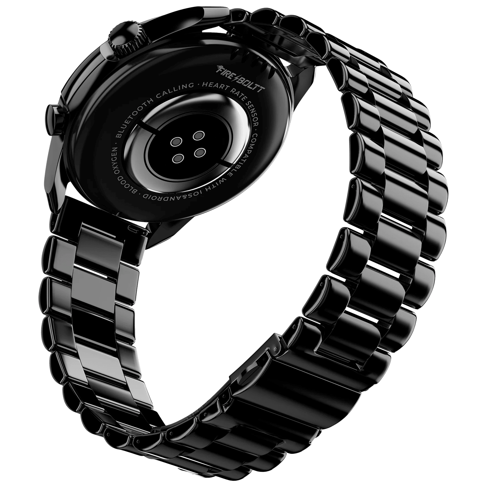 FIRE-BOLTT Legacy Smartwatch with Bluetooth Calling (36.32mm AMOLED Display, IP68 Water Resistant, Black Strap)_5