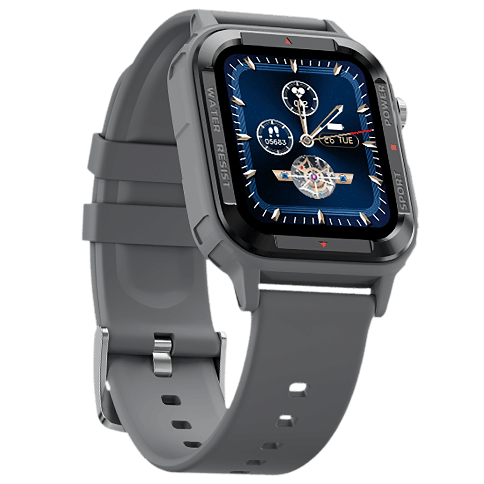FIRE-BOLTT Tank Smartwatch with Bluetooth Calling (46.50mm Analog-Digital Display, IP67 Water Resistant, Grey Strap) FIRE-BOLTT Tank Smartwatch with Bluetooth Calling (46.50mm Analog-Digital Display, IP67 Water Resistant, Grey Strap)_6