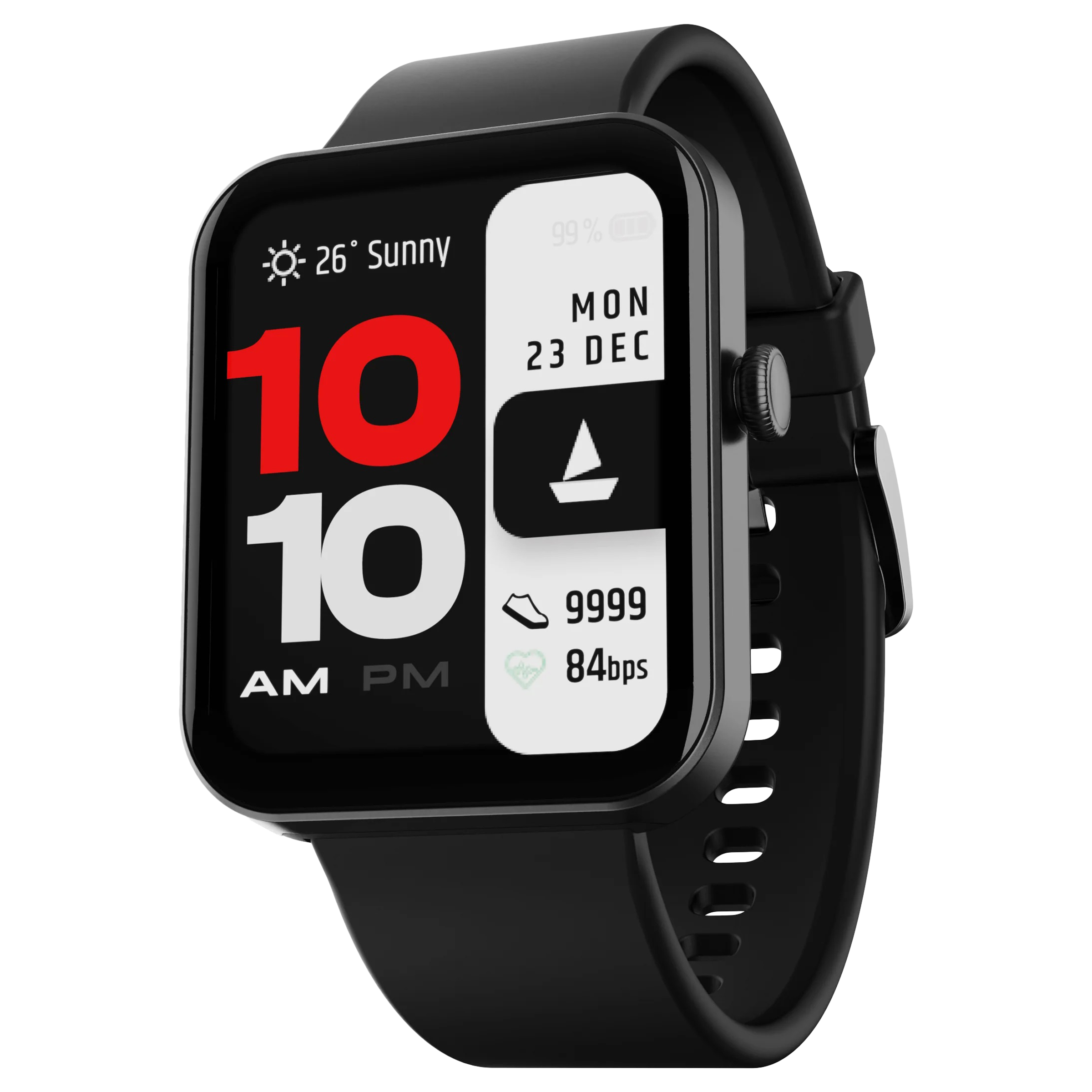 boAt Wave Stride Voice Smartwatch with Bluetooth Calling (46.4mm HD Display, IP68 Water Resistant, Active Black Strap) boAt Wave Stride Voice Smartwatch with Bluetooth Calling (46.4mm HD Display, IP68 Water Resistant, Active Black Strap)_1