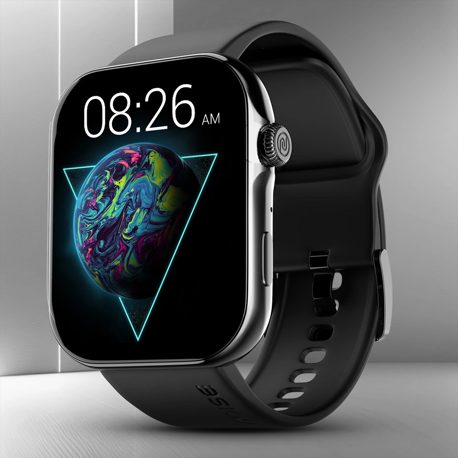 noise ColorFit Ultra 3 Smartwatch with Bluetooth Calling (49mm AMOLED Display, IP68 Water Resistant, Jet Black Strap)_5