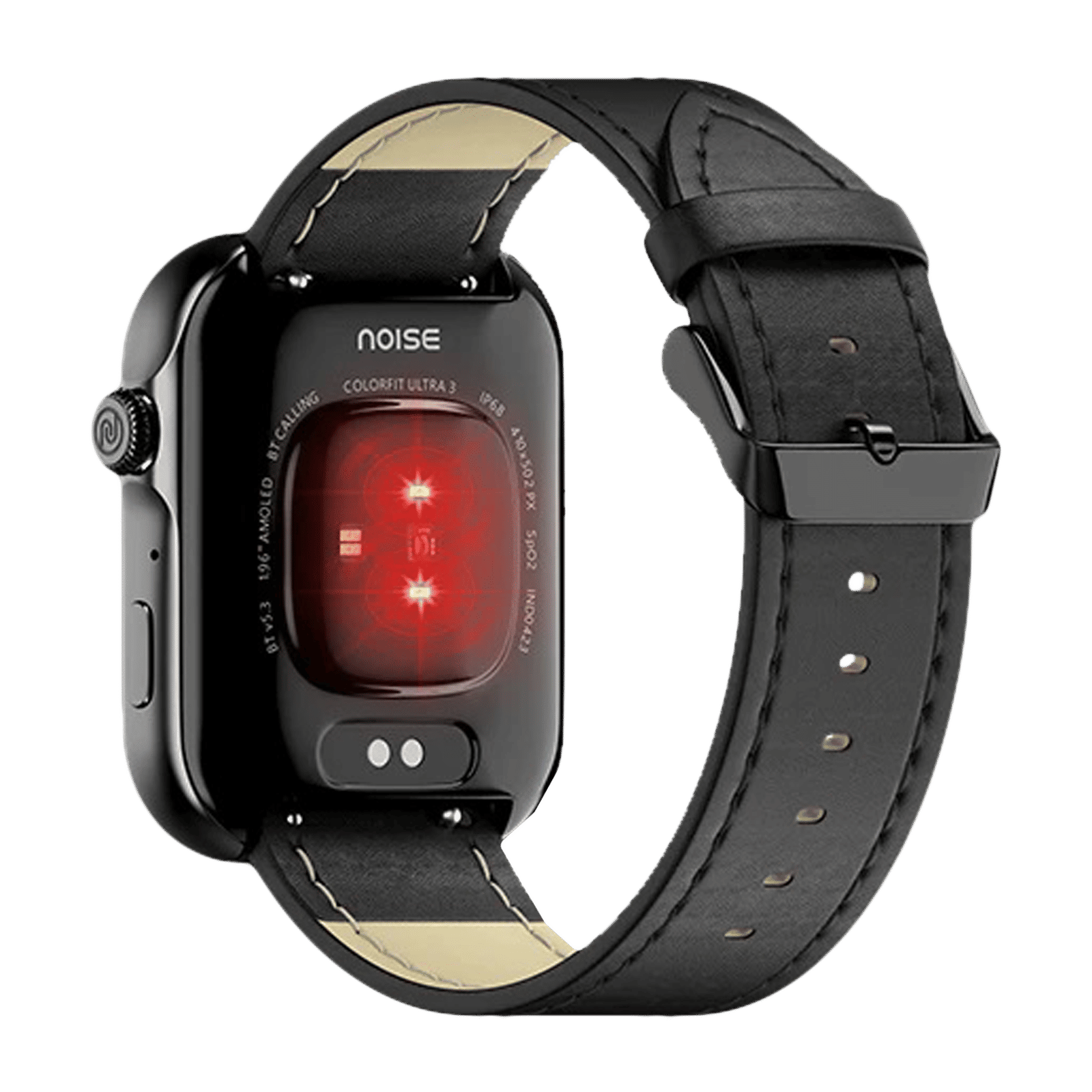 noise ColorFit Ultra 3 Smartwatch with Bluetooth Calling (49mm AMOLED Display, IP68 Water Resistant, Classic Black Strap)_5
