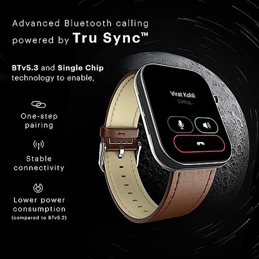 noise ColorFit Ultra 3 Smartwatch with Bluetooth Calling (49mm AMOLED Display, IP68 Water Resistant, Classic Dark Brown Strap) noise ColorFit Ultra 3 Smartwatch with Bluetooth Calling (49mm AMOLED Display, IP68 Water Resistant, Classic Dark Brown Strap)_9