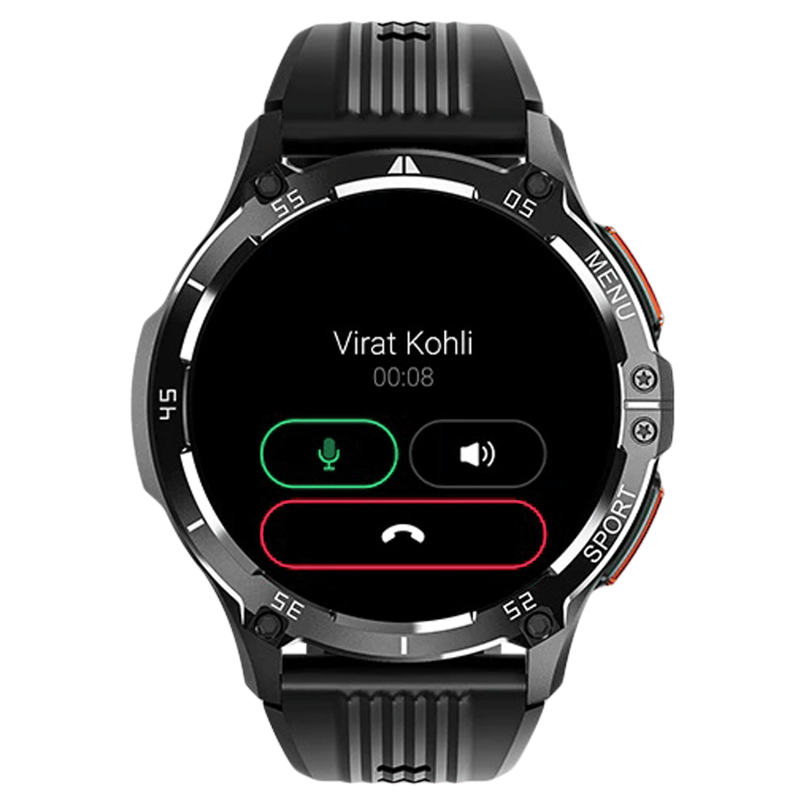 noise NoiseFit Force Plus Smartwatch with Bluetooth Calling (37.08mm AMOLED Display, IP67 Water Resistant, Jet Black Strap) noise NoiseFit Force Plus Smartwatch with Bluetooth Calling (37.08mm AMOLED Display, IP67 Water Resistant, Jet Black Strap)_1