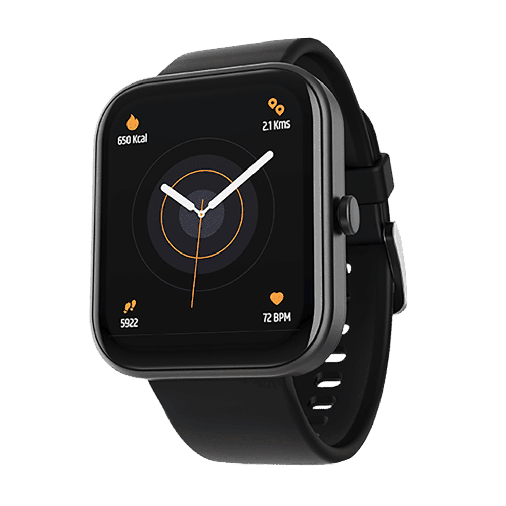 boAt Wave Electra Smartwatch with Bluetooth Calling (46mm HD Curved Display, IP68 Water Resistant, Charcoal Black Strap) boAt Wave Electra Smartwatch with Bluetooth Calling (46mm HD Curved Display, IP68 Water Resistant, Charcoal Black Strap)_4