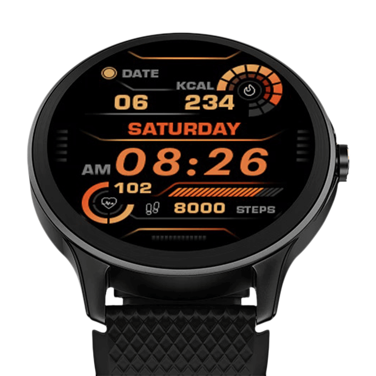 noise NoiseFit Curve Smartwatch with Bluetooth Calling (35.05mm TFT Display, IP68 Water Resistant, Jet Black Strap) noise NoiseFit Curve Smartwatch with Bluetooth Calling (35.05mm TFT Display, IP68 Water Resistant, Jet Black Strap)_7