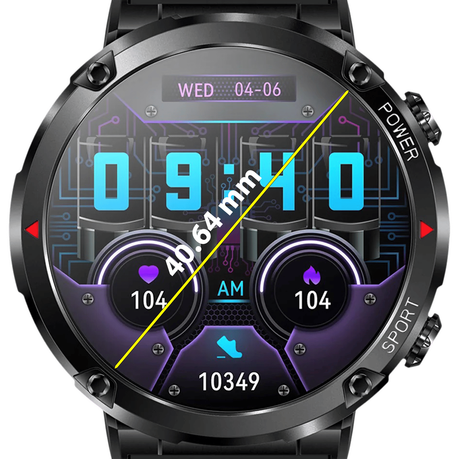 FIRE-BOLTT Sphere Smartwatch with Bluetooth Calling (40.6mm HD Display, IP68 Water Resistant, Black Strap) FIRE-BOLTT Sphere Smartwatch with Bluetooth Calling (40.6mm HD Display, IP68 Water Resistant, Black Strap)_7