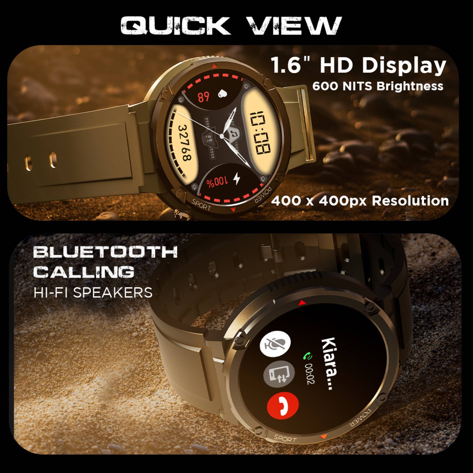 FIRE-BOLTT Sphere Smartwatch with Bluetooth Calling (40.6mm HD Display, IP68 Water Resistant, Green Forest Strap) FIRE-BOLTT Sphere Smartwatch with Bluetooth Calling (40.6mm HD Display, IP68 Water Resistant, Green Forest Strap)_10