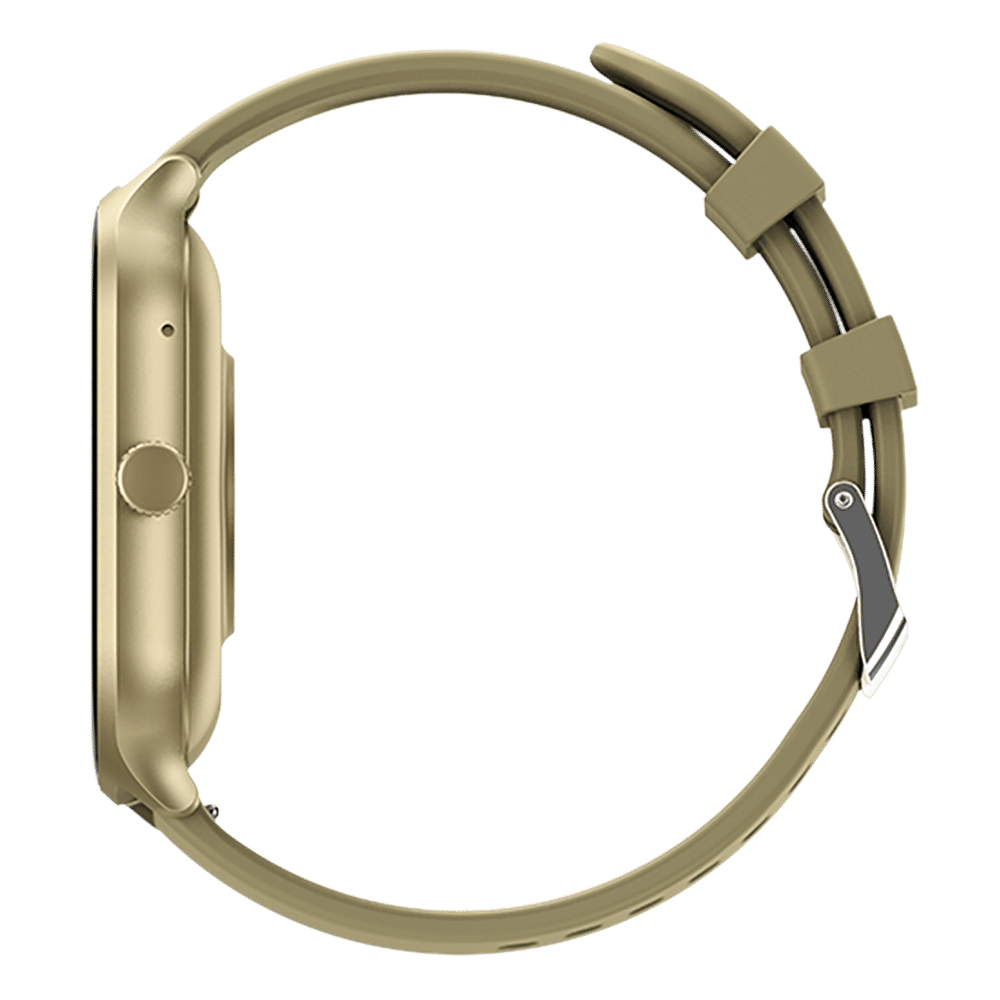 FIRE-BOLTT Hunter Smartwatch with Bluetooth Calling (51mm HD Display, IP67 Water Resistant, Champagne Gold Strap)_5