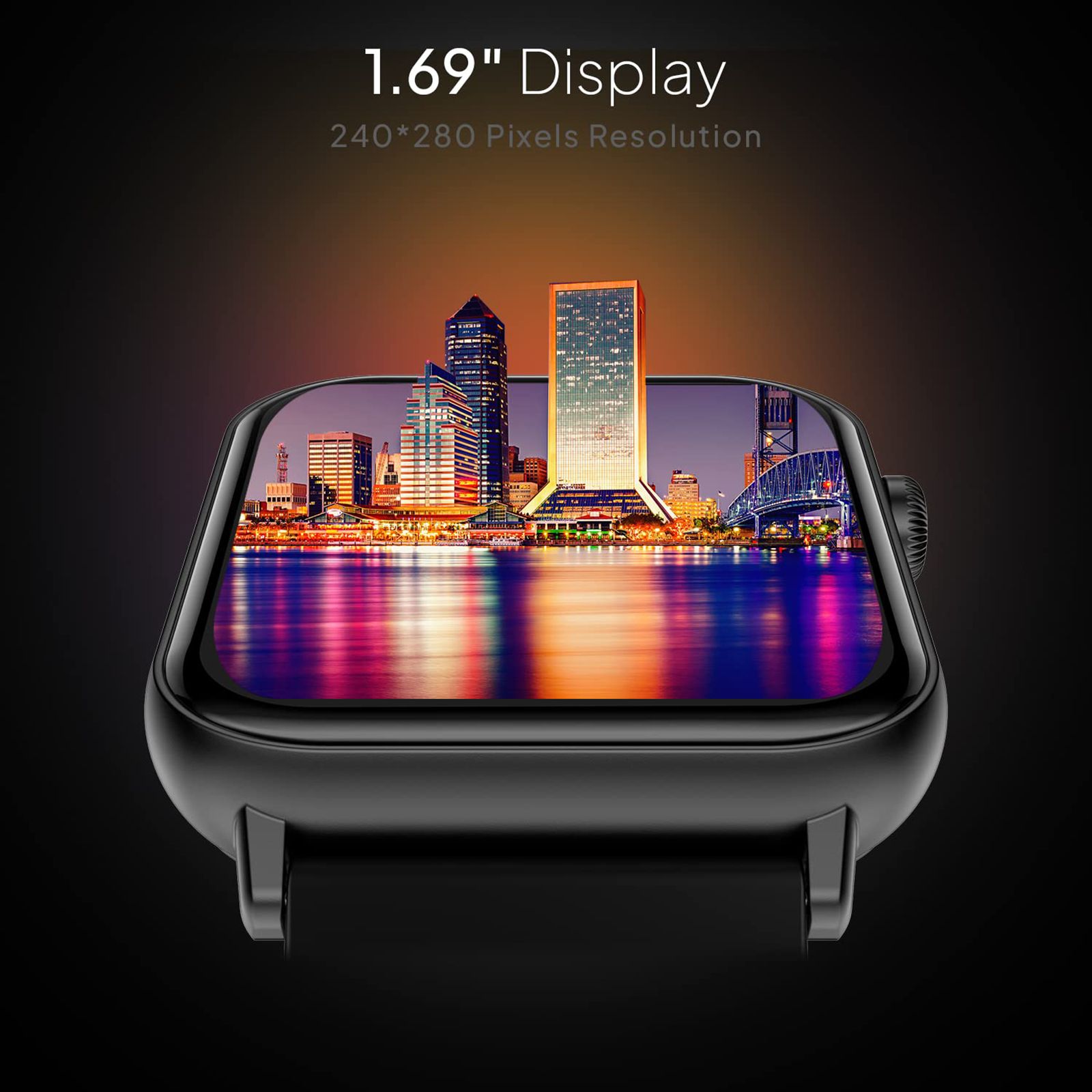 FIRE-BOLTT Ninja Fit BSW063 Smartwatch with Activity Tracker (42.9mm HD Display, IP68 Water Resistant, Black Strap) FIRE-BOLTT Ninja Fit BSW063 Smartwatch with Activity Tracker (42.9mm HD Display, IP68 Water Resistant, Black Strap)_9