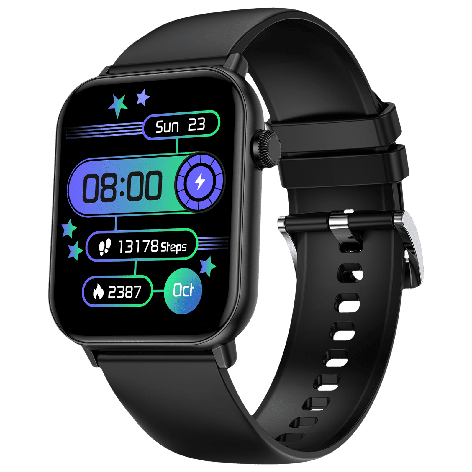 FIRE-BOLTT Ninja Fit BSW063 Smartwatch with Activity Tracker (42.9mm HD Display, IP68 Water Resistant, Black Strap) FIRE-BOLTT Ninja Fit BSW063 Smartwatch with Activity Tracker (42.9mm HD Display, IP68 Water Resistant, Black Strap)_4