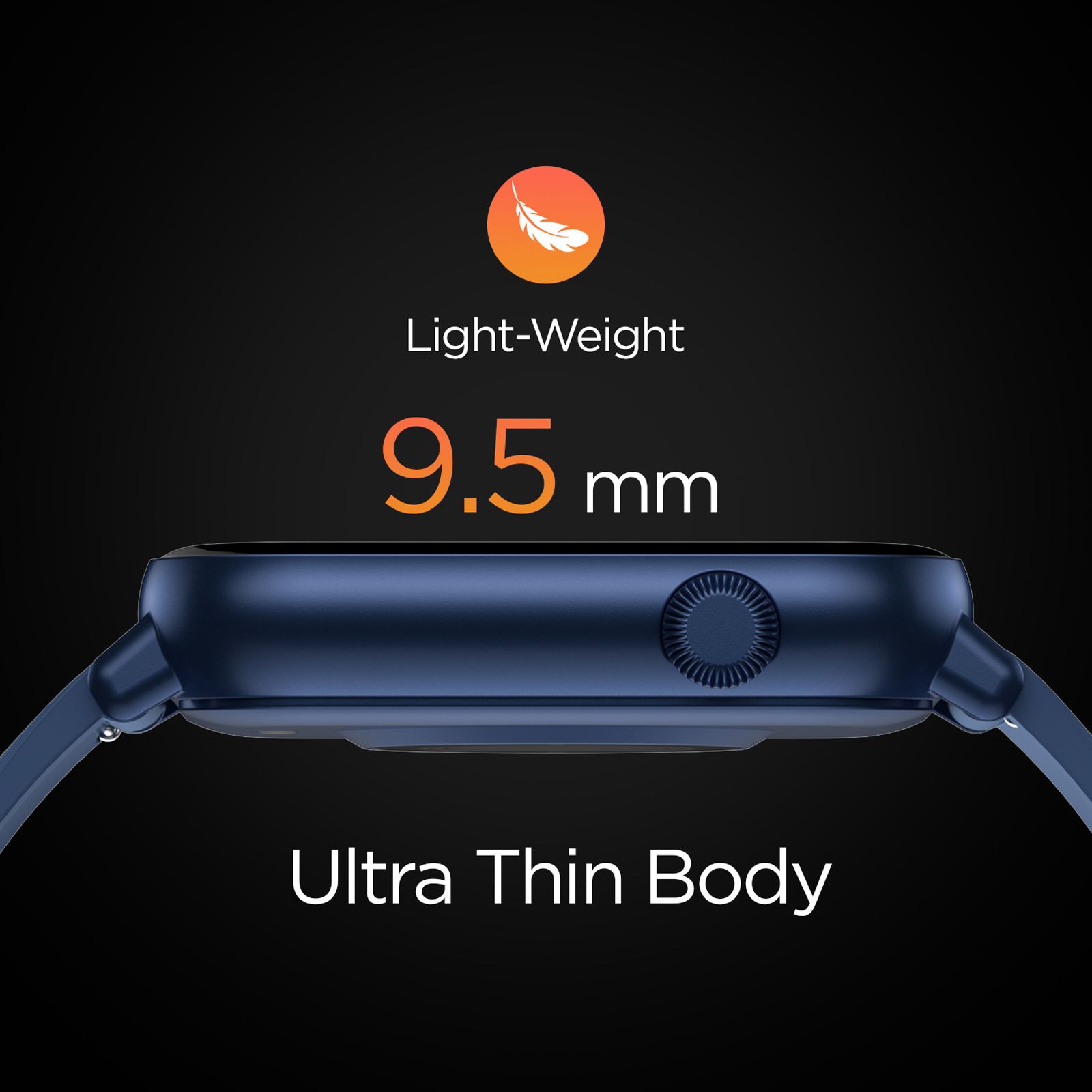 FIRE-BOLTT Ninja Fit BSW063 Smartwatch with Activity Tracker (42.9mm HD Display, IP68 Water Resistant, Blue Strap)_14