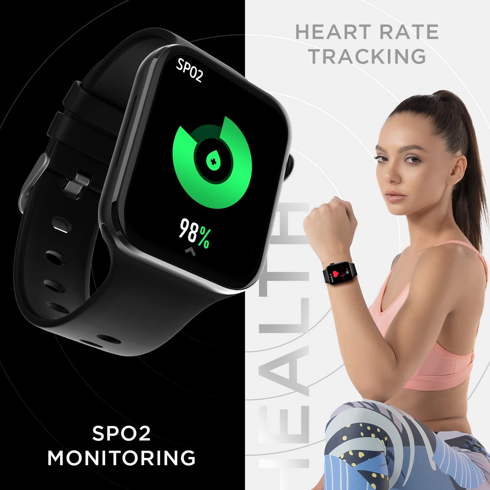 FIRE-BOLTT Visionary Smartwatch with Bluetooth Calling (45mm AMOLED Display, IP68 Water Resistant, Black Strap)_13