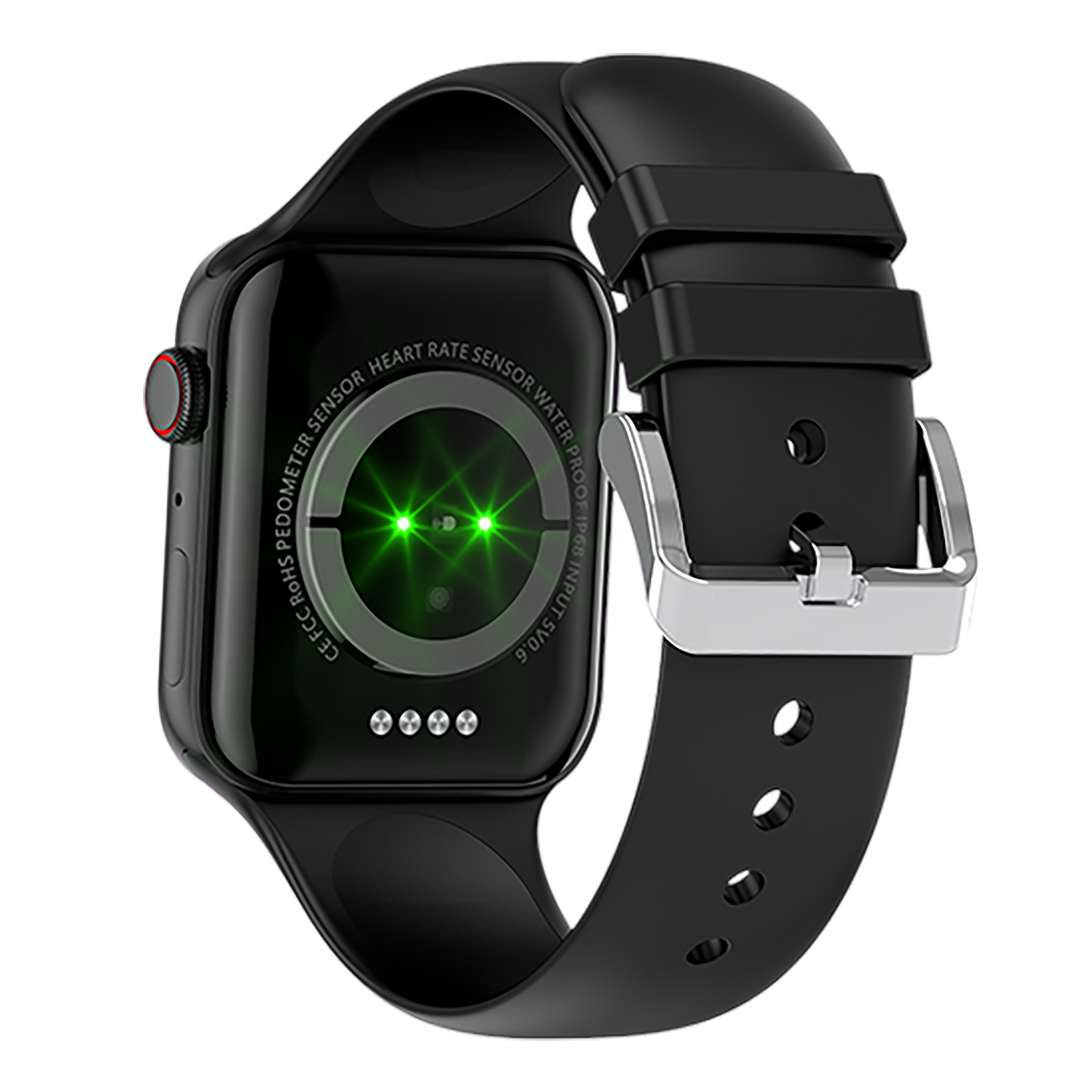 FIRE-BOLTT Visionary Smartwatch with Bluetooth Calling (45mm AMOLED Display, IP68 Water Resistant, Black Strap)_6