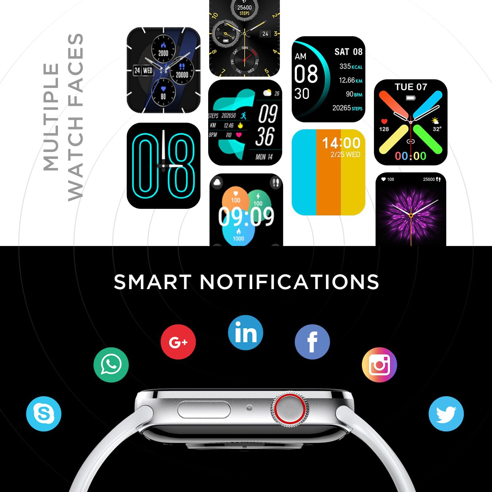 FIRE-BOLTT Visionary Smartwatch with Bluetooth Calling (45mm AMOLED Display, IP68 Water Resistant, Silver Strap) FIRE-BOLTT Visionary Smartwatch with Bluetooth Calling (45mm AMOLED Display, IP68 Water Resistant, Silver Strap)_11