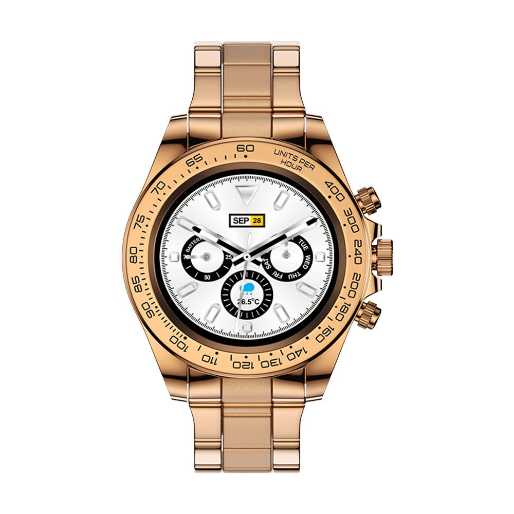 Fire-Boltt Blizzard Smartwatch with Bluetooth Calling (32.5mm HD Display, IP67 Water Resistant, Rose Gold Strap) Fire-Boltt Blizzard Smartwatch with Bluetooth Calling (32.5mm HD Display, IP67 Water Resistant, Rose Gold Strap)_1