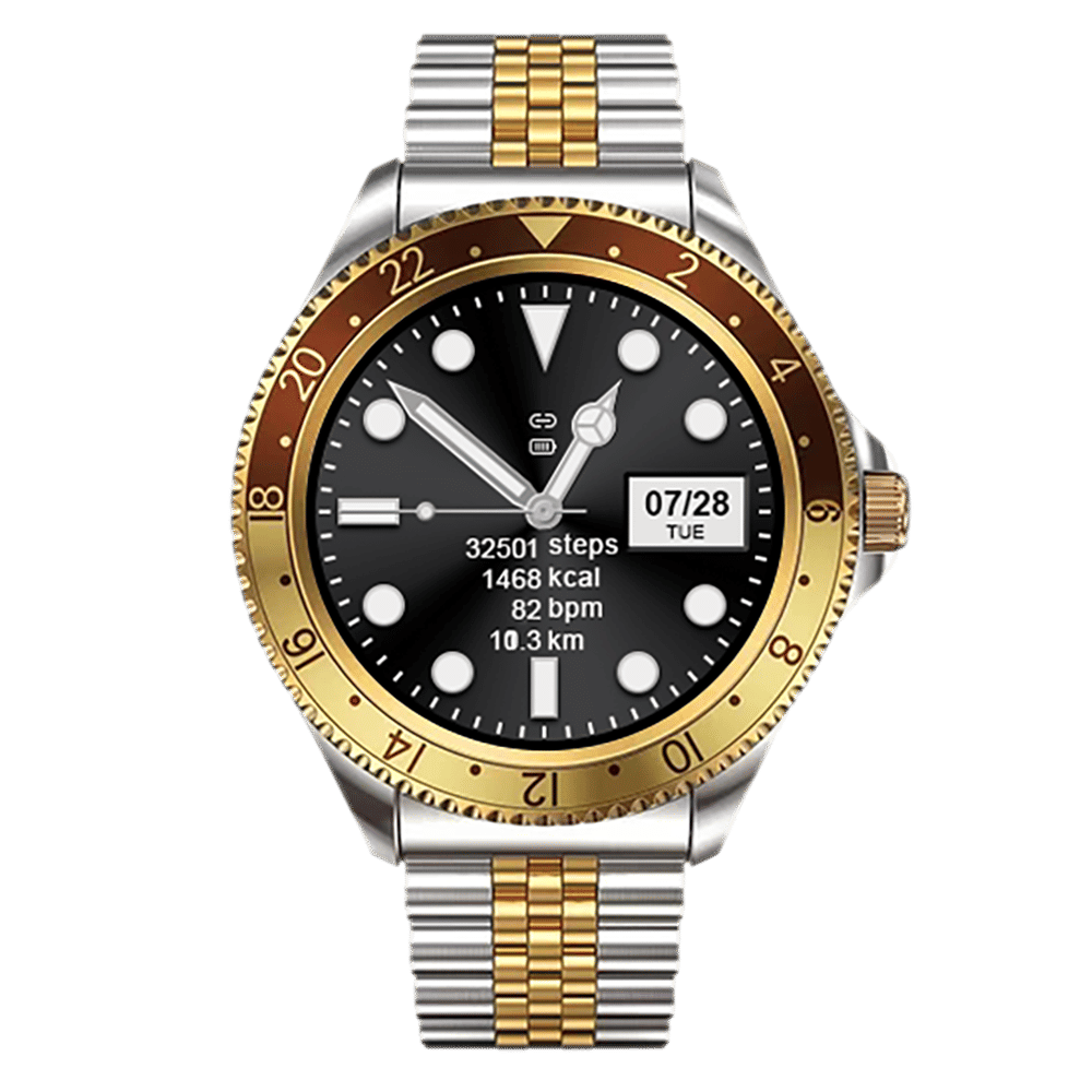 Fire-Boltt Quantum Smartwatch with Bluetooth Calling (32.5mm HD Display, IP67 Water Resistant, Mocha Gold Strap) Fire-Boltt Quantum Smartwatch with Bluetooth Calling (32.5mm HD Display, IP67 Water Resistant, Mocha Gold Strap)_1