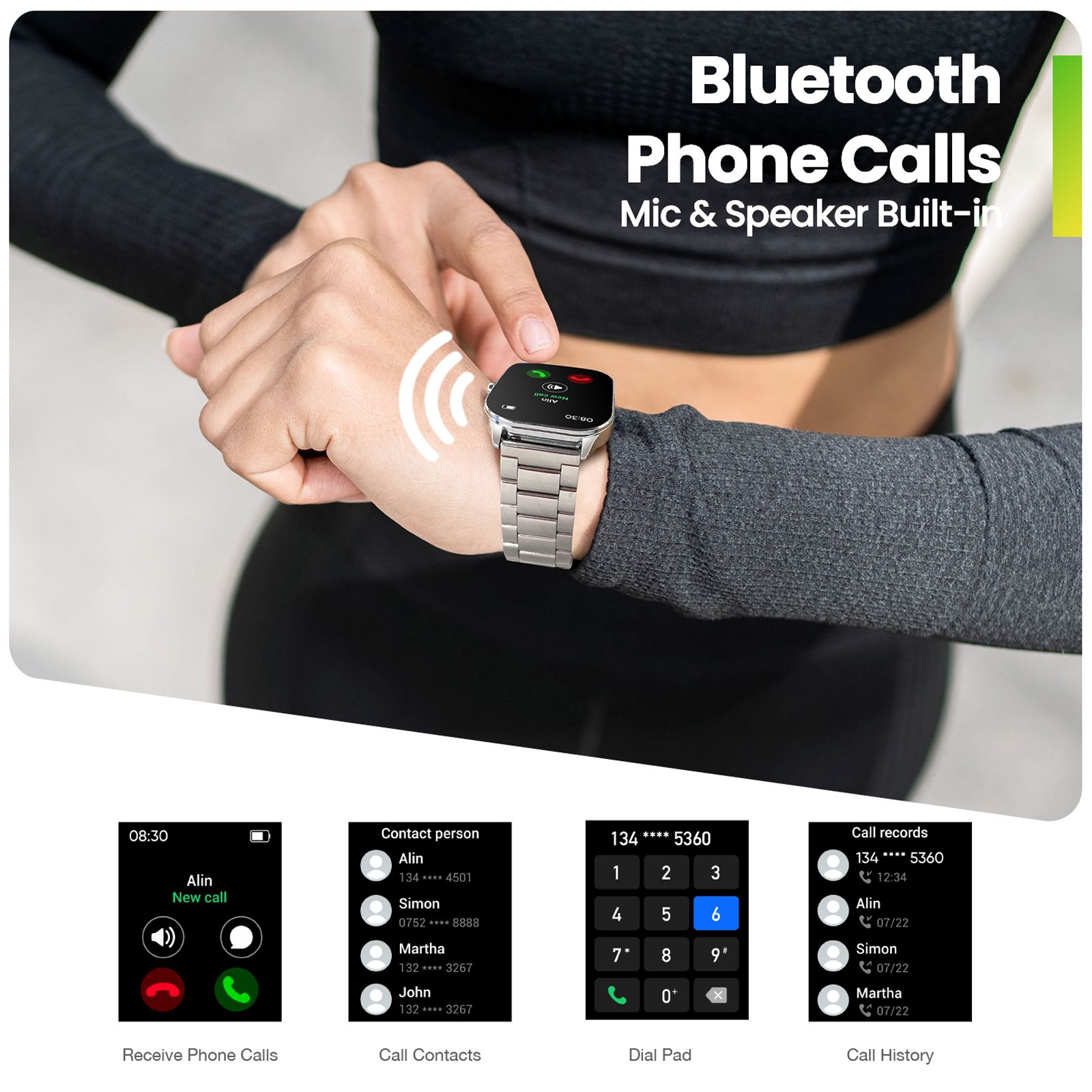 amazfit Pop 3S Smartwatch with Bluetooth Calling (49.7mm AMOLED Display, IP68 Water Resistant, Metallic Silver Strap) amazfit Pop 3S Smartwatch with Bluetooth Calling (49.7mm AMOLED Display, IP68 Water Resistant, Metallic Silver Strap)_10