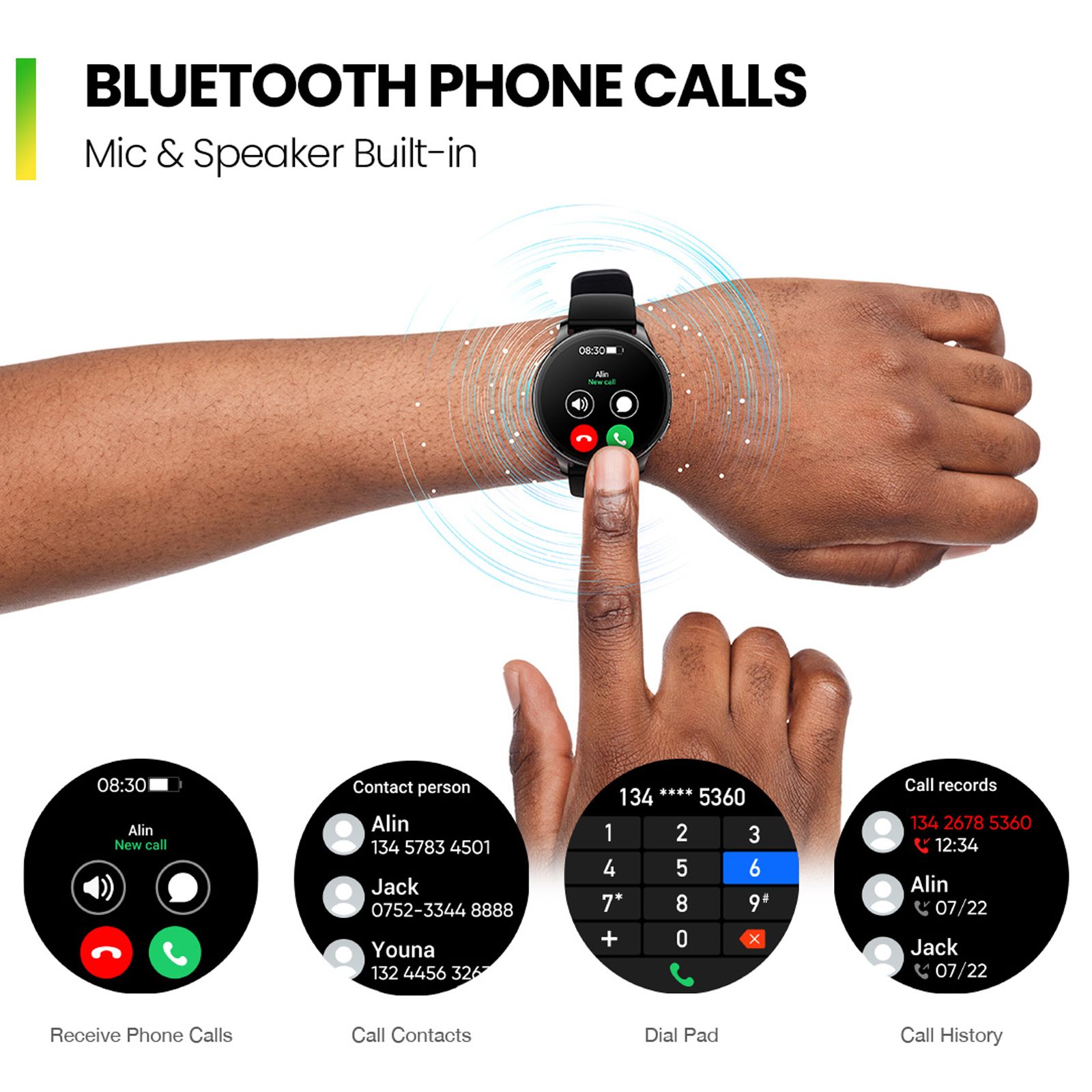 amazfit Pop 3R Smartwatch with Bluetooth Calling (36.32mm AMOLED Display, IP68 Water Resistant, Black Strap) amazfit Pop 3R Smartwatch with Bluetooth Calling (36.32mm AMOLED Display, IP68 Water Resistant, Black Strap)_7