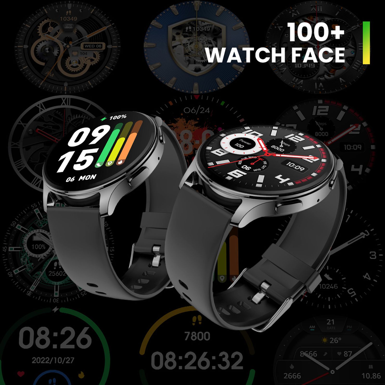 amazfit Pop 3R Smartwatch with Bluetooth Calling (36.32mm AMOLED Display, IP68 Water Resistant, Black Strap) amazfit Pop 3R Smartwatch with Bluetooth Calling (36.32mm AMOLED Display, IP68 Water Resistant, Black Strap)_8