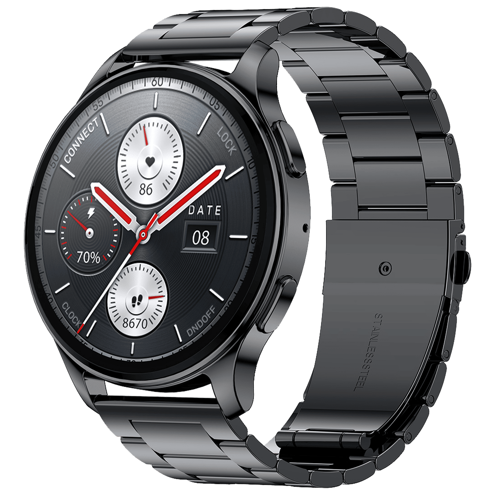 amazfit Pop 3R Smartwatch with Bluetooth Calling (36.32mm AMOLED Display, IP68 Water Resistant, Metallic Black Strap) amazfit Pop 3R Smartwatch with Bluetooth Calling (36.32mm AMOLED Display, IP68 Water Resistant, Metallic Black Strap)_1