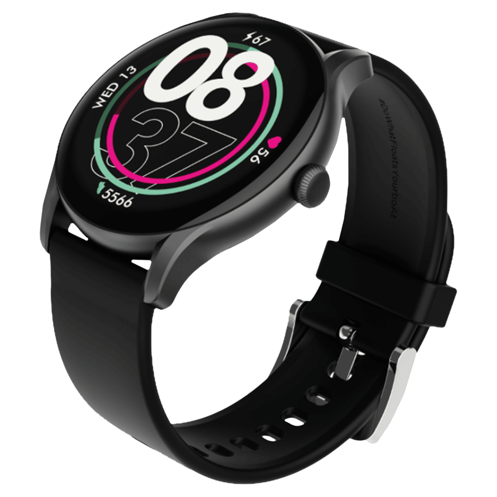 boAt Primia Ace Smartwatch with Bluetooth Calling (36.32 AMOLED Display, IP68 Water Resistant, Charcoal Black Strap) boAt Primia Ace Smartwatch with Bluetooth Calling (36.32 AMOLED Display, IP68 Water Resistant, Charcoal Black Strap)_9