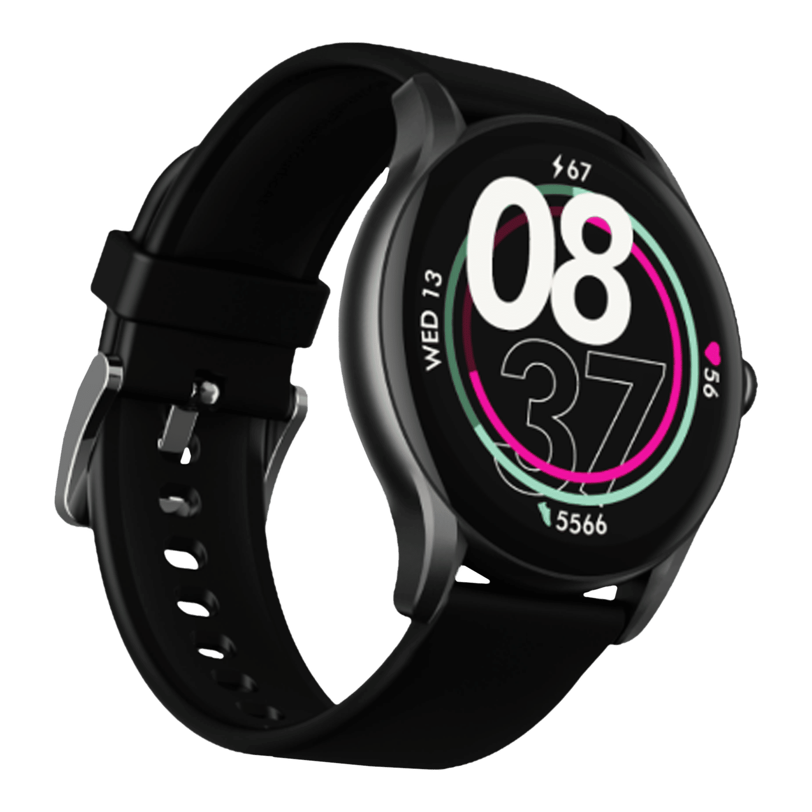 boAt Primia Ace Smartwatch with Bluetooth Calling (36.32 AMOLED Display, IP68 Water Resistant, Charcoal Black Strap) boAt Primia Ace Smartwatch with Bluetooth Calling (36.32 AMOLED Display, IP68 Water Resistant, Charcoal Black Strap)_5