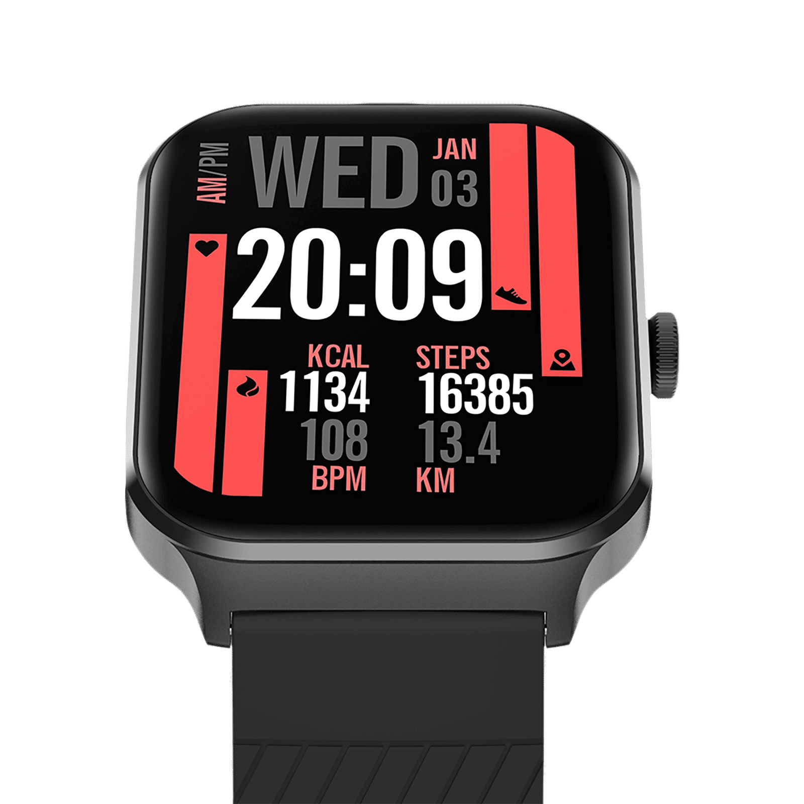 noise ColorFit Canvas Smartwatch with Bluetooth Calling (49.78mm TFT Display, Jet Black Strap)_4