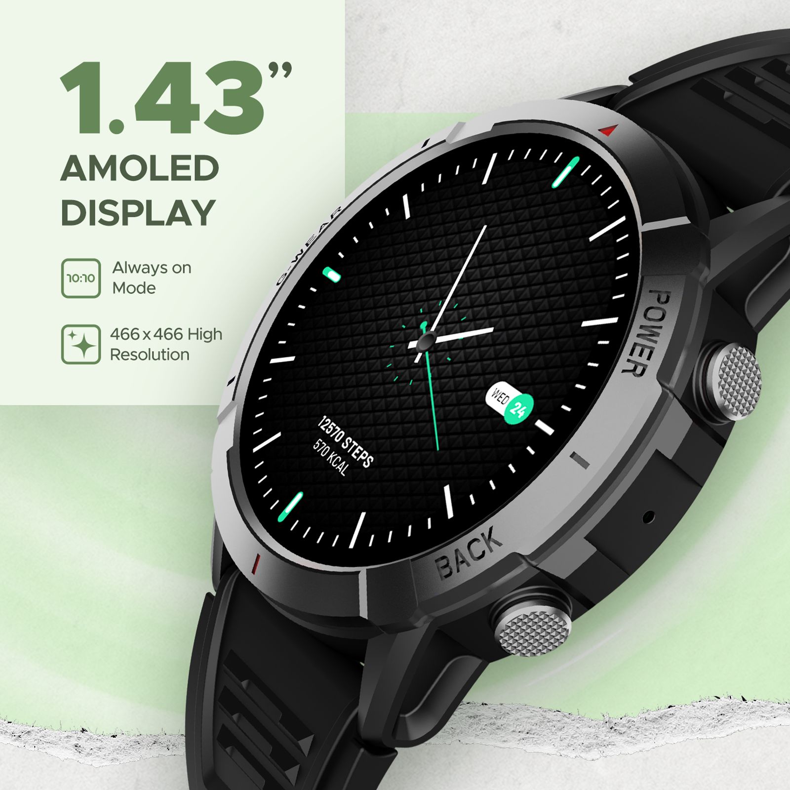 boAt Lunar Fit Smartwatch with Bluetooth Calling (36.9mm AMOLED Display, IP67 Water Resistant, Active Black Strap) boAt Lunar Fit Smartwatch with Bluetooth Calling (36.9mm AMOLED Display, IP67 Water Resistant, Active Black Strap)_8