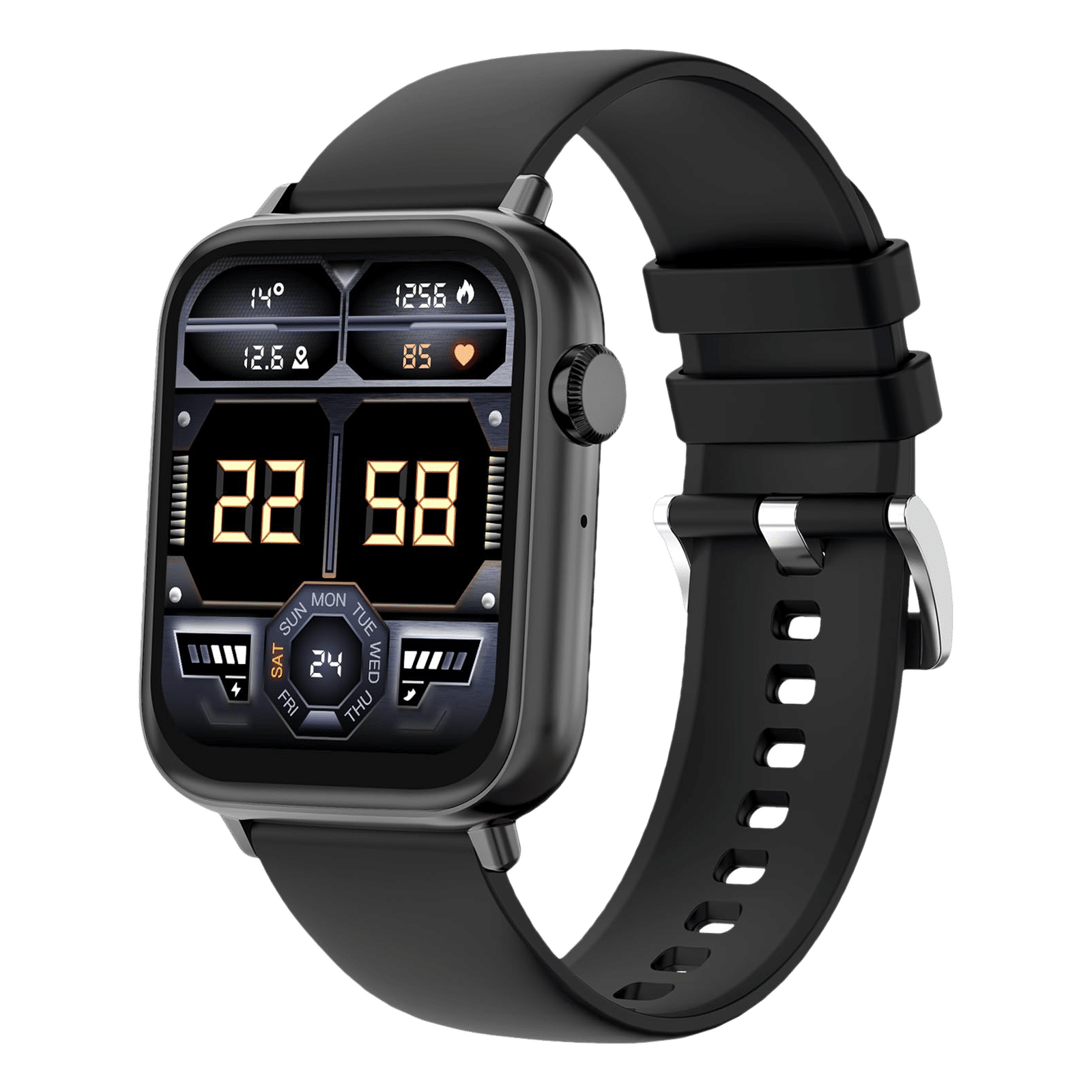 FIRE-BOLTT Ninja Fit Pro Smartwatch with Bluetooth Calling (50.8mm LCD Display, IP67 Water Resistant, Black Strap) FIRE-BOLTT Ninja Fit Pro Smartwatch with Bluetooth Calling (50.8mm LCD Display, IP67 Water Resistant, Black Strap)_4